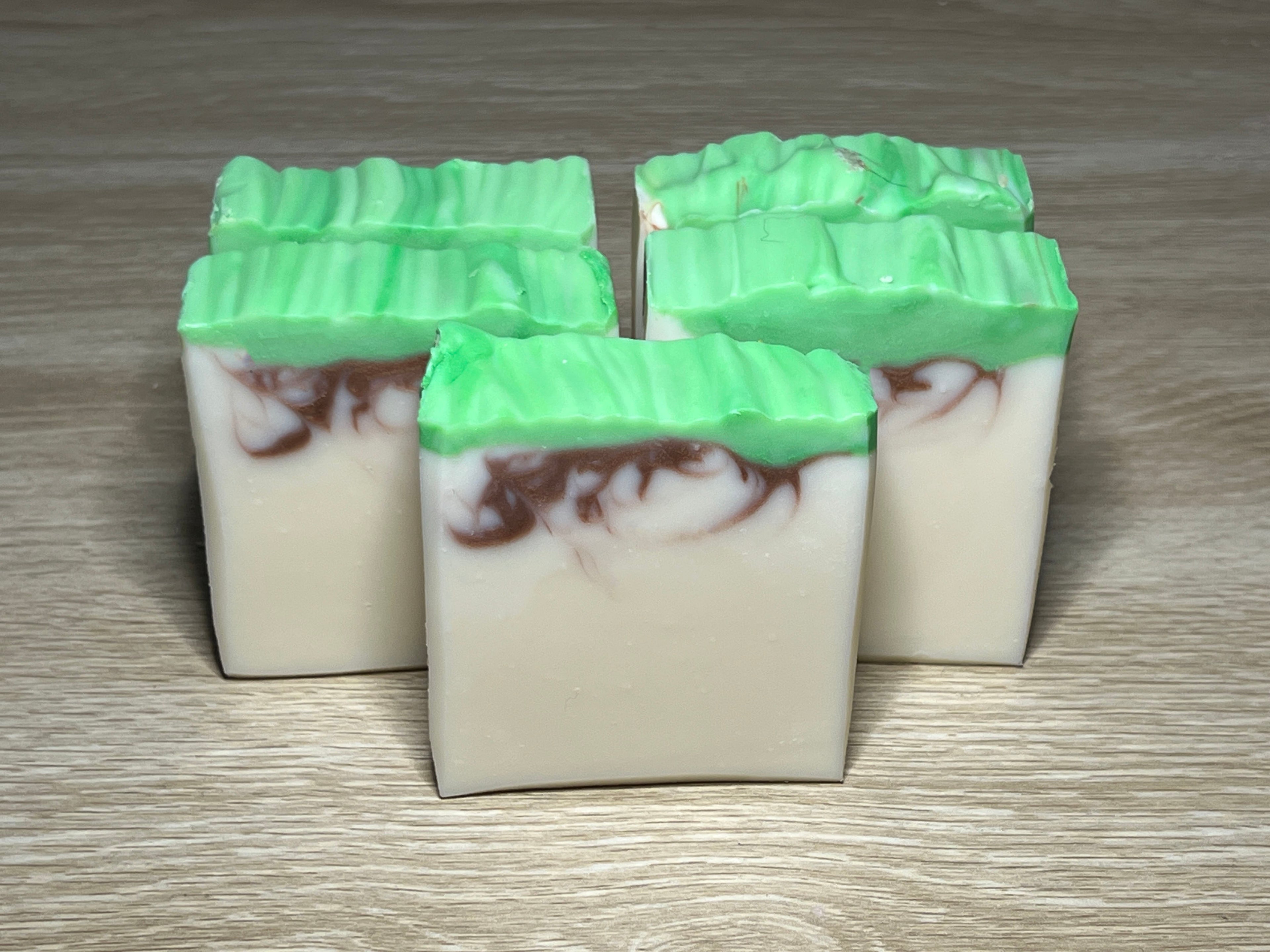 Lime & Sandalwood Vegan Soap Loaf