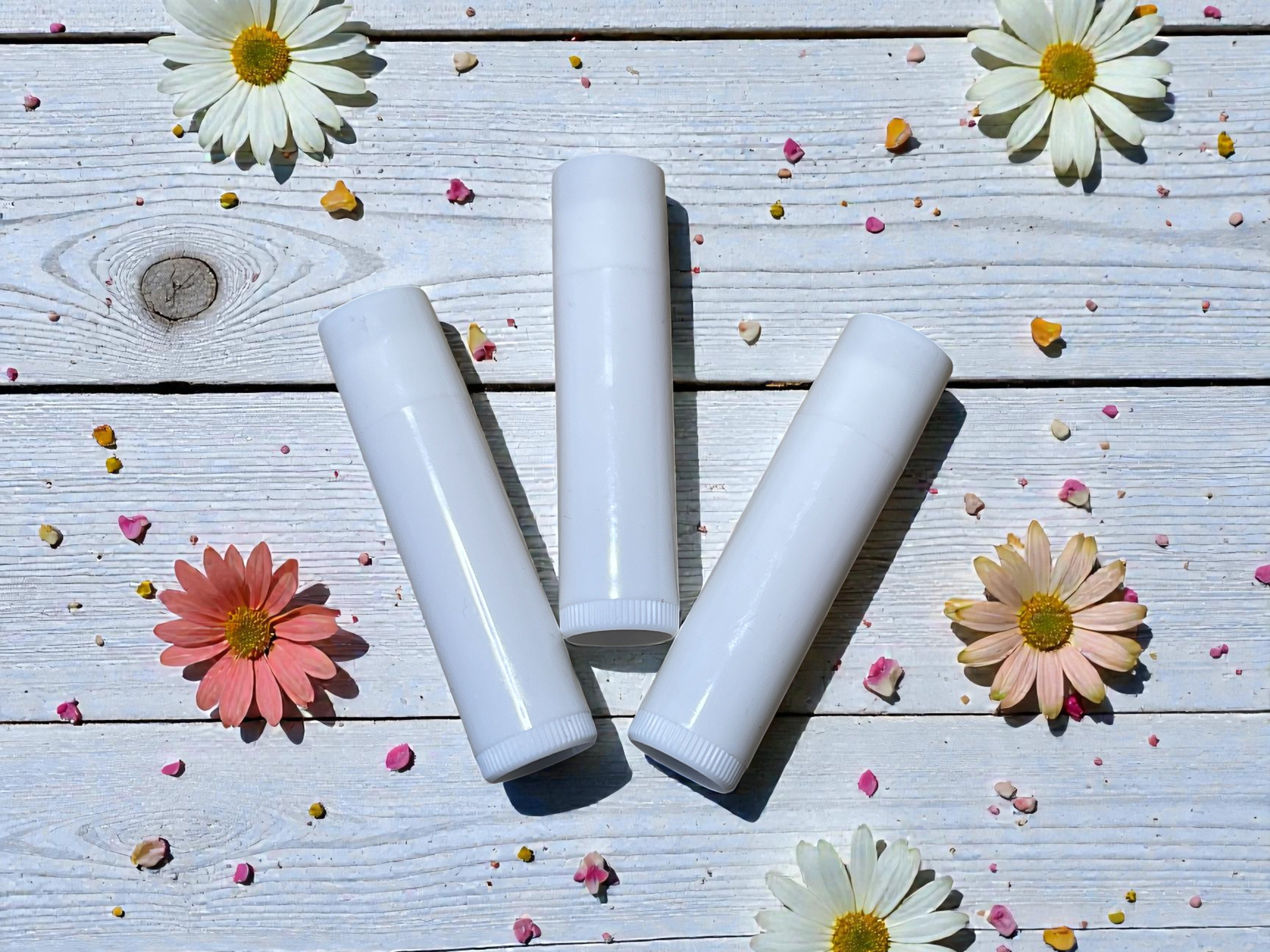 Natural Lip Balm Tubes x10