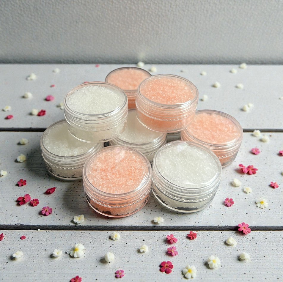 Strawberry & Marshmallow Lip Scrubs x10