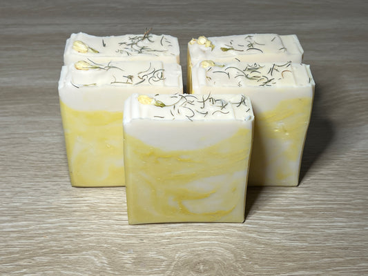 Marigold Soap Loaf