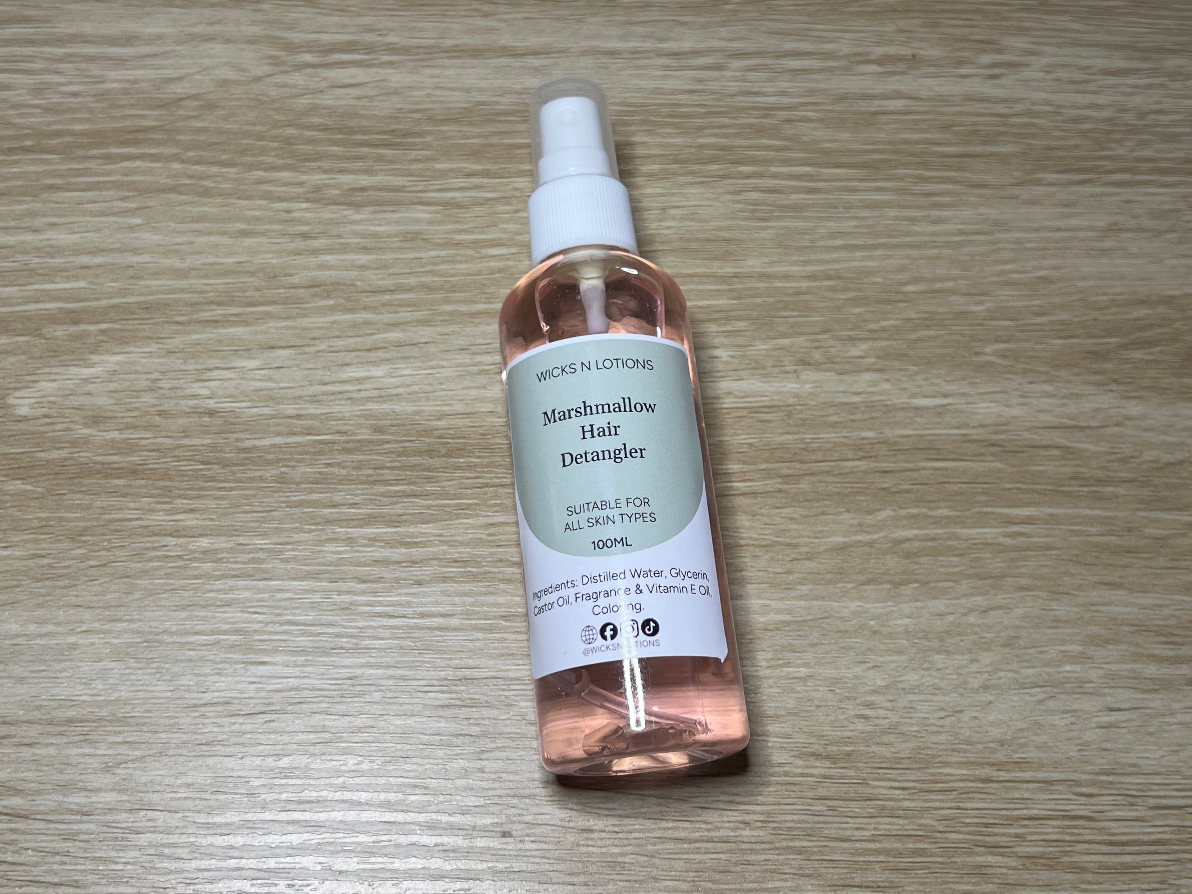 Marshmallow Hair Detangler Spray