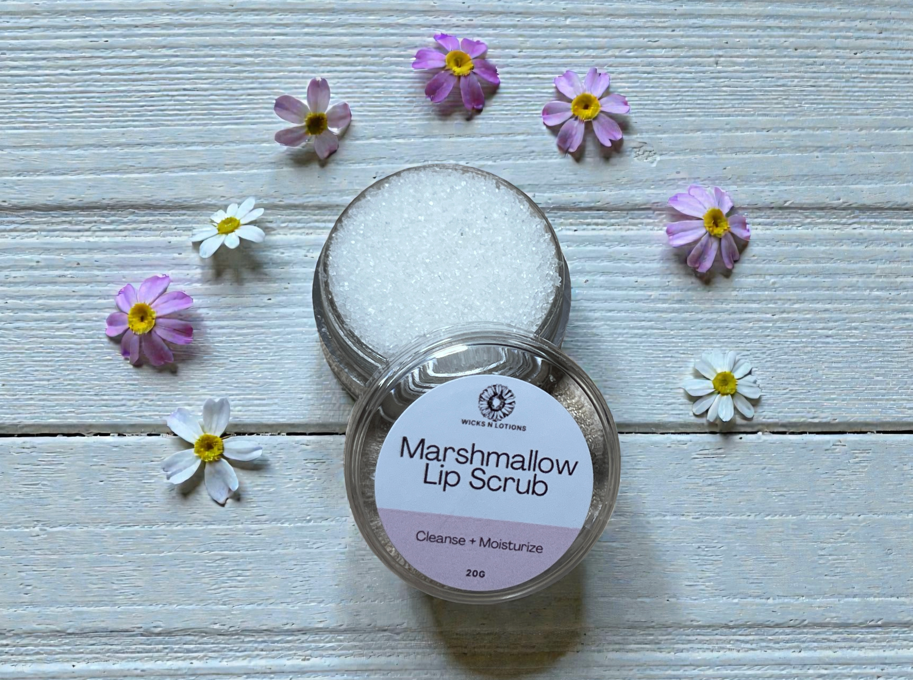 Marshmallow Sugar Lip Scrub