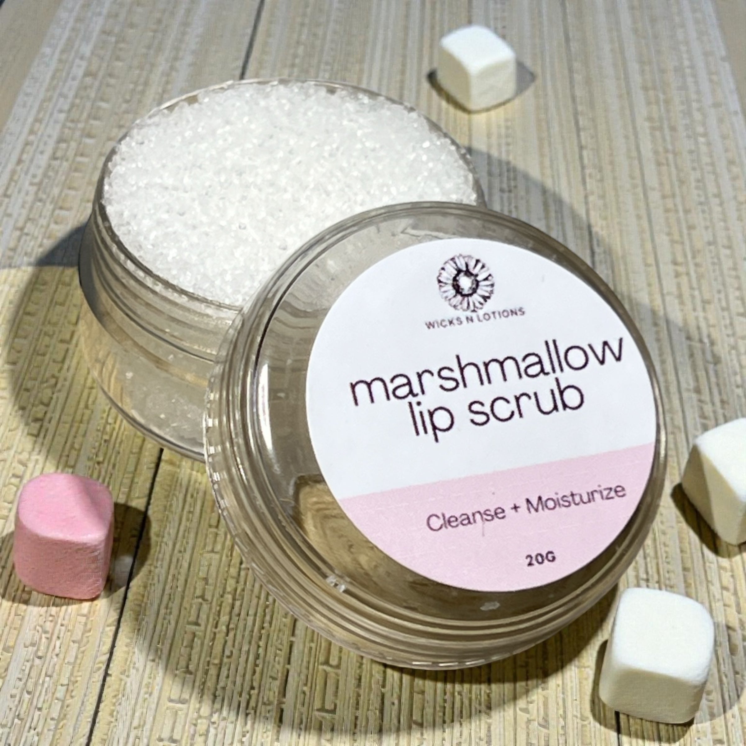 Marshmallow Sugar Lip Scrub