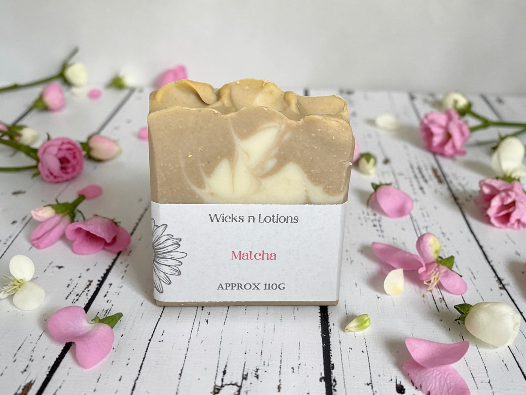 Matcha Vegan Soap Loaf