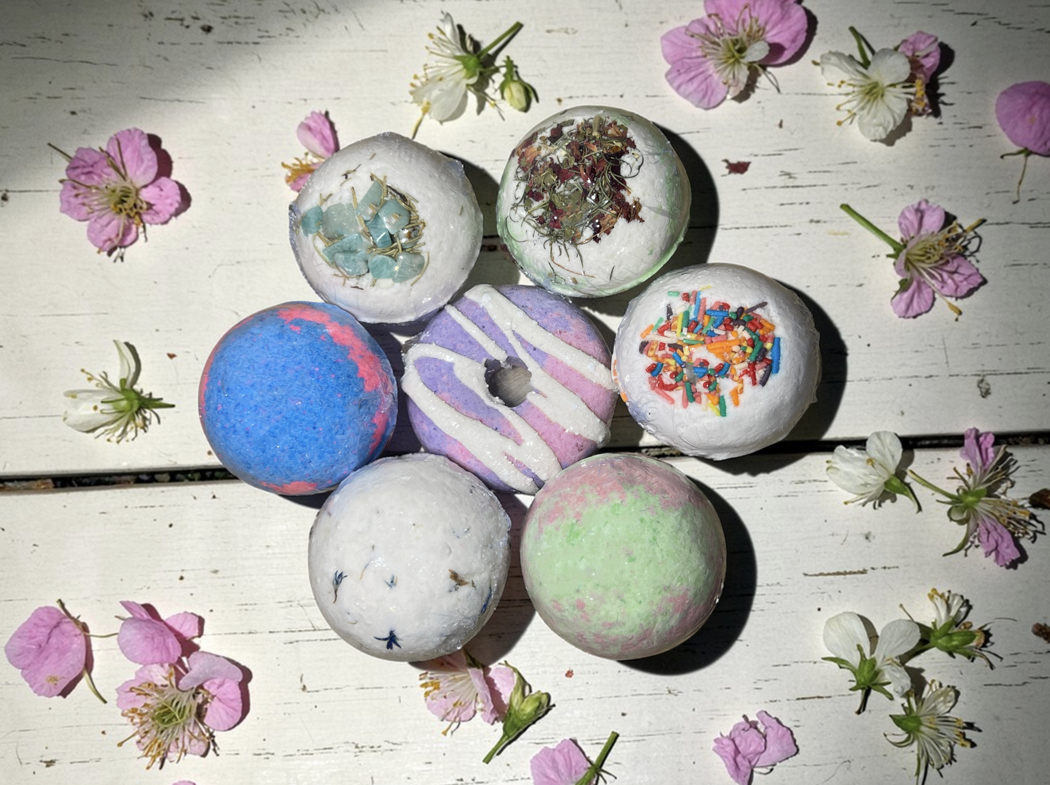 Mixed Bath Bombs x10