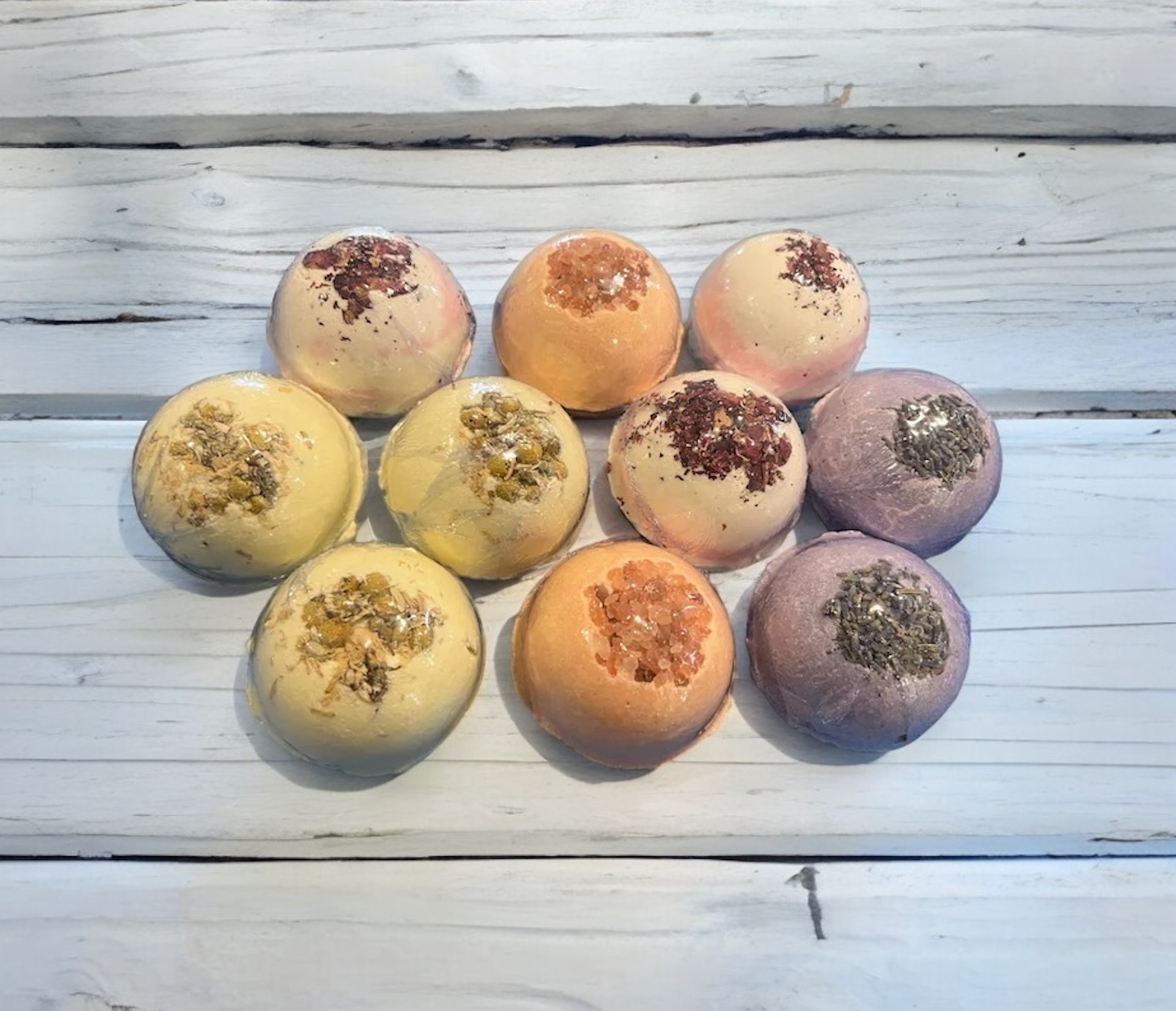 Mixed Botanical Bath Bombs x10 (Special)
