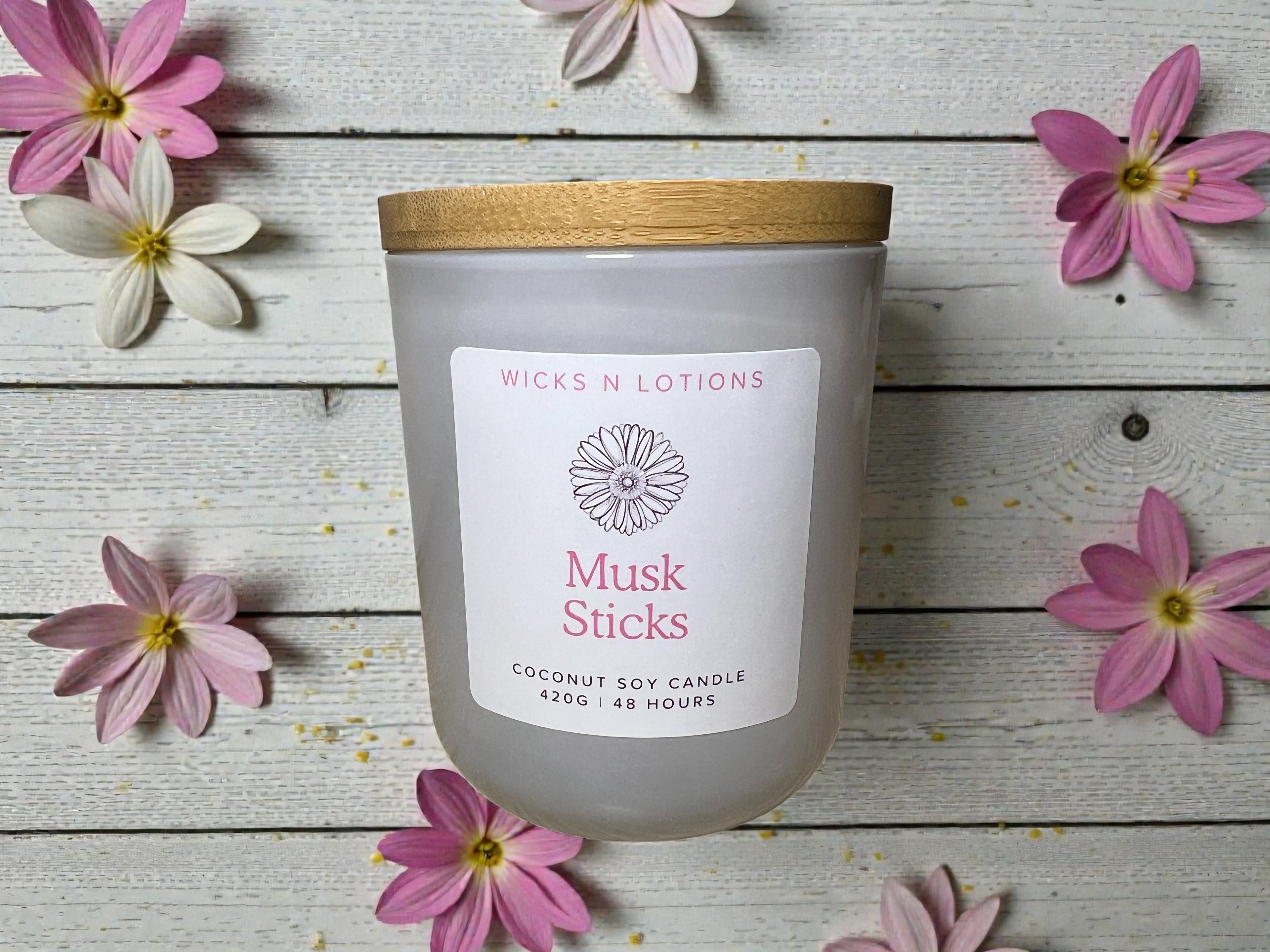 Musk Sticks Large Candle