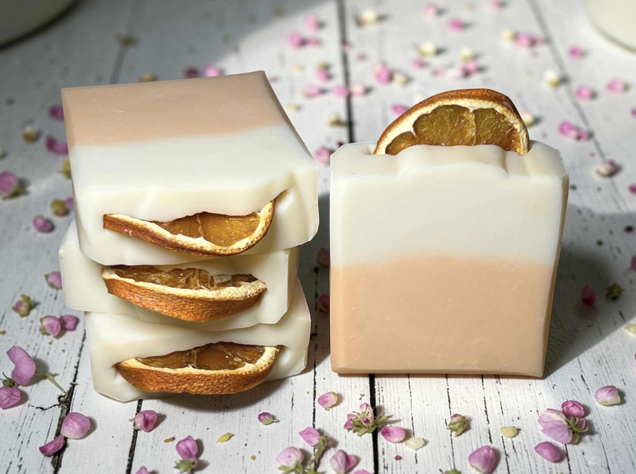 Orange Dreams Vegan Soap Loaf