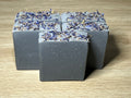 Charcoal Floral Soap Loaf