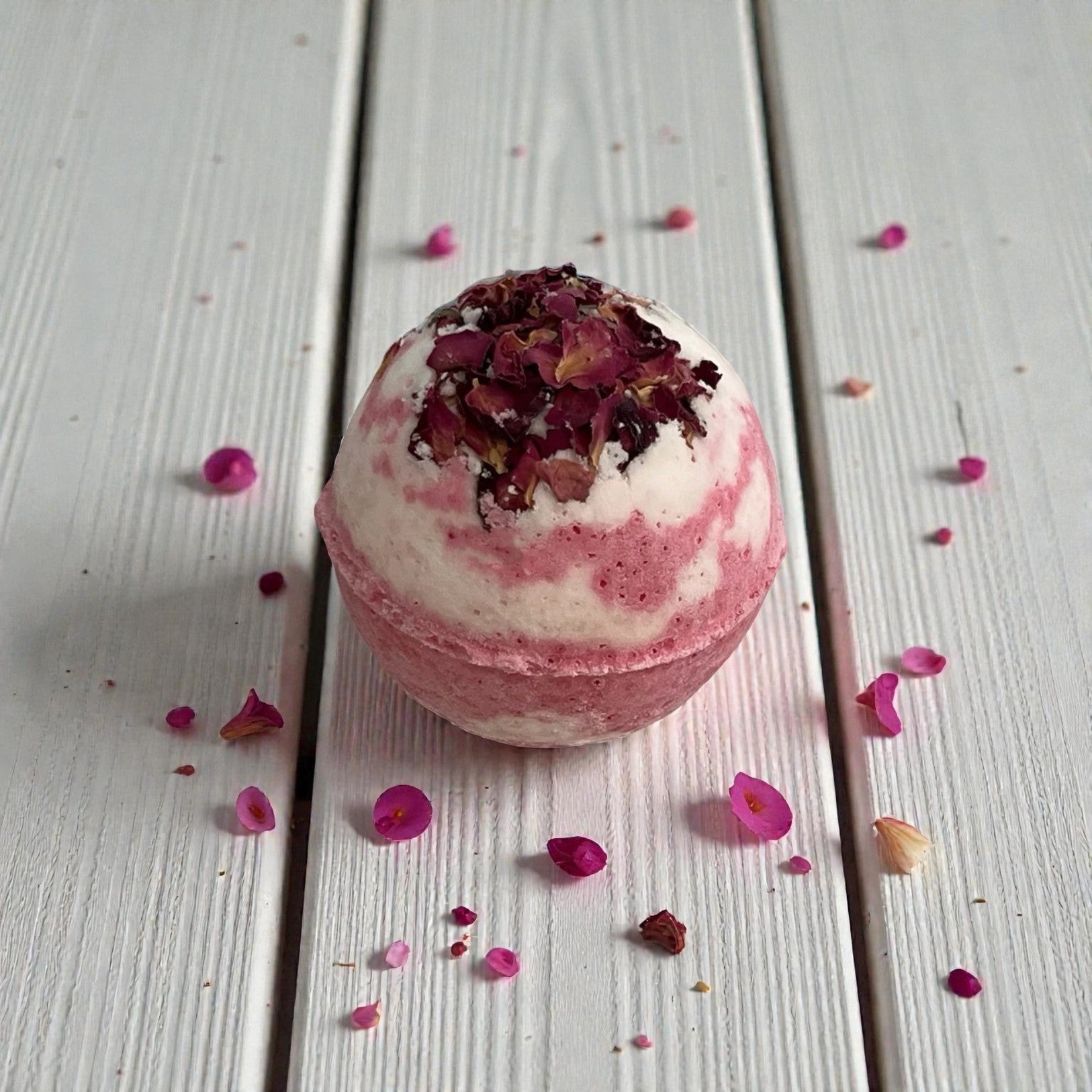 Peony Rose Botanical Bath Bombs x10