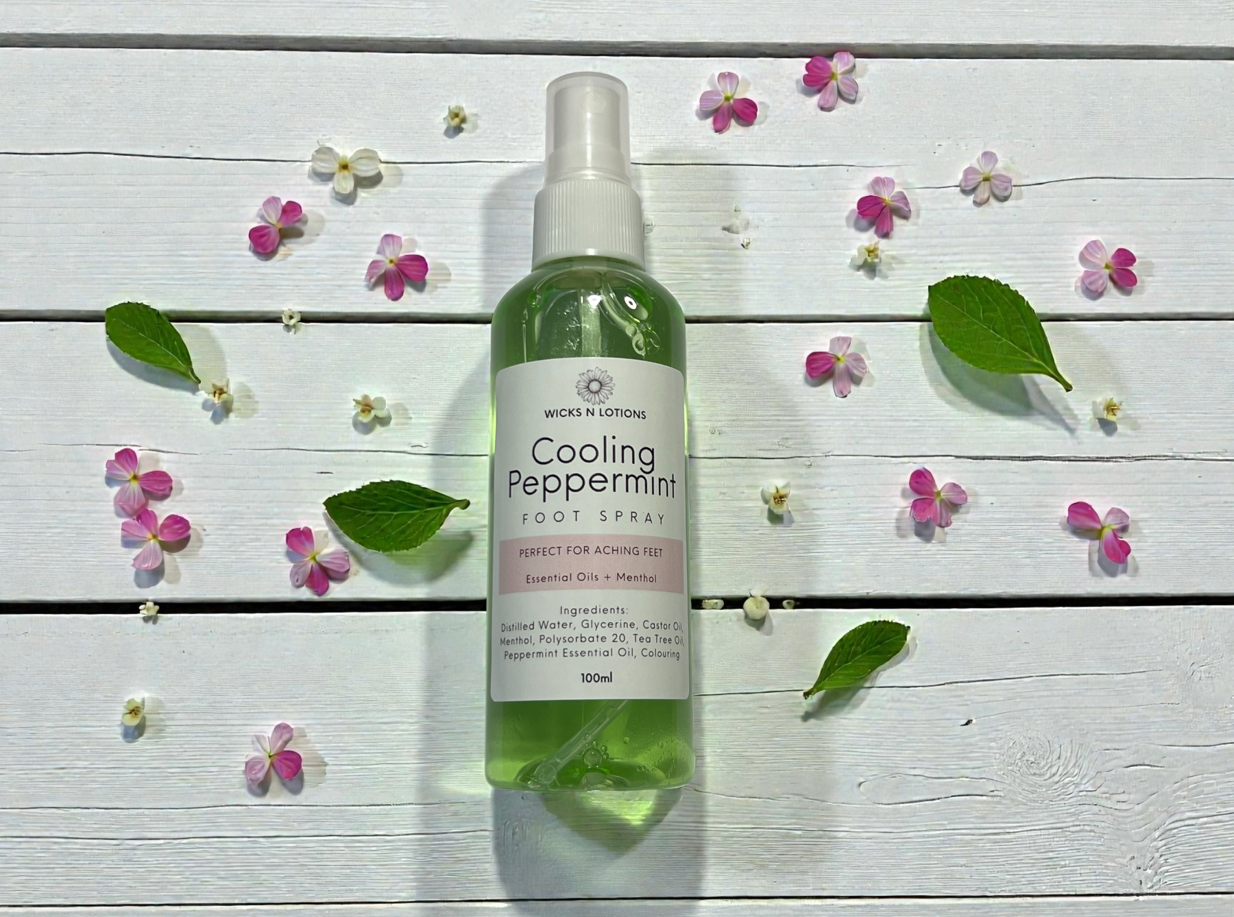 Peppermint Cooling Foot Spray