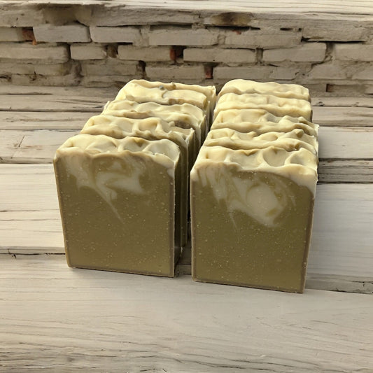 Matcha Vegan Soap Loaf