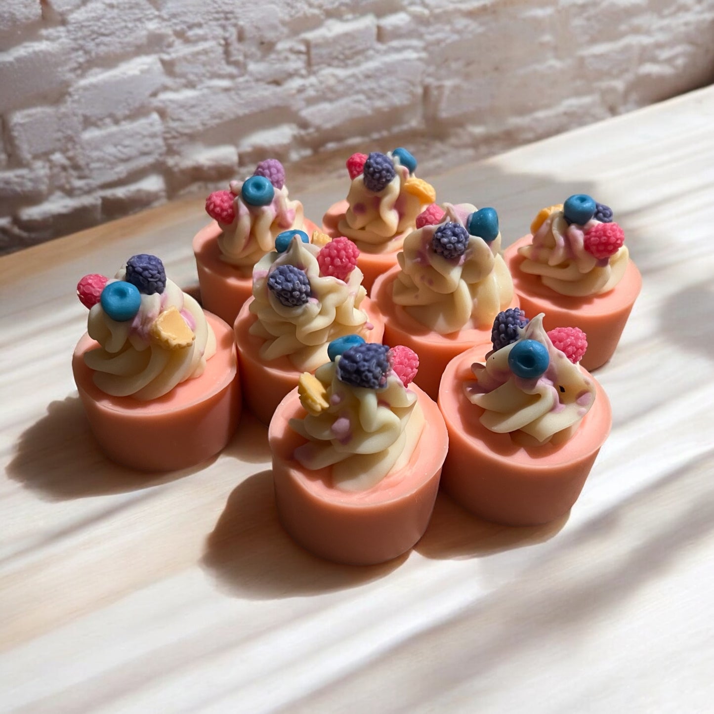 Fruit Tingle Cupcake Soaps x8