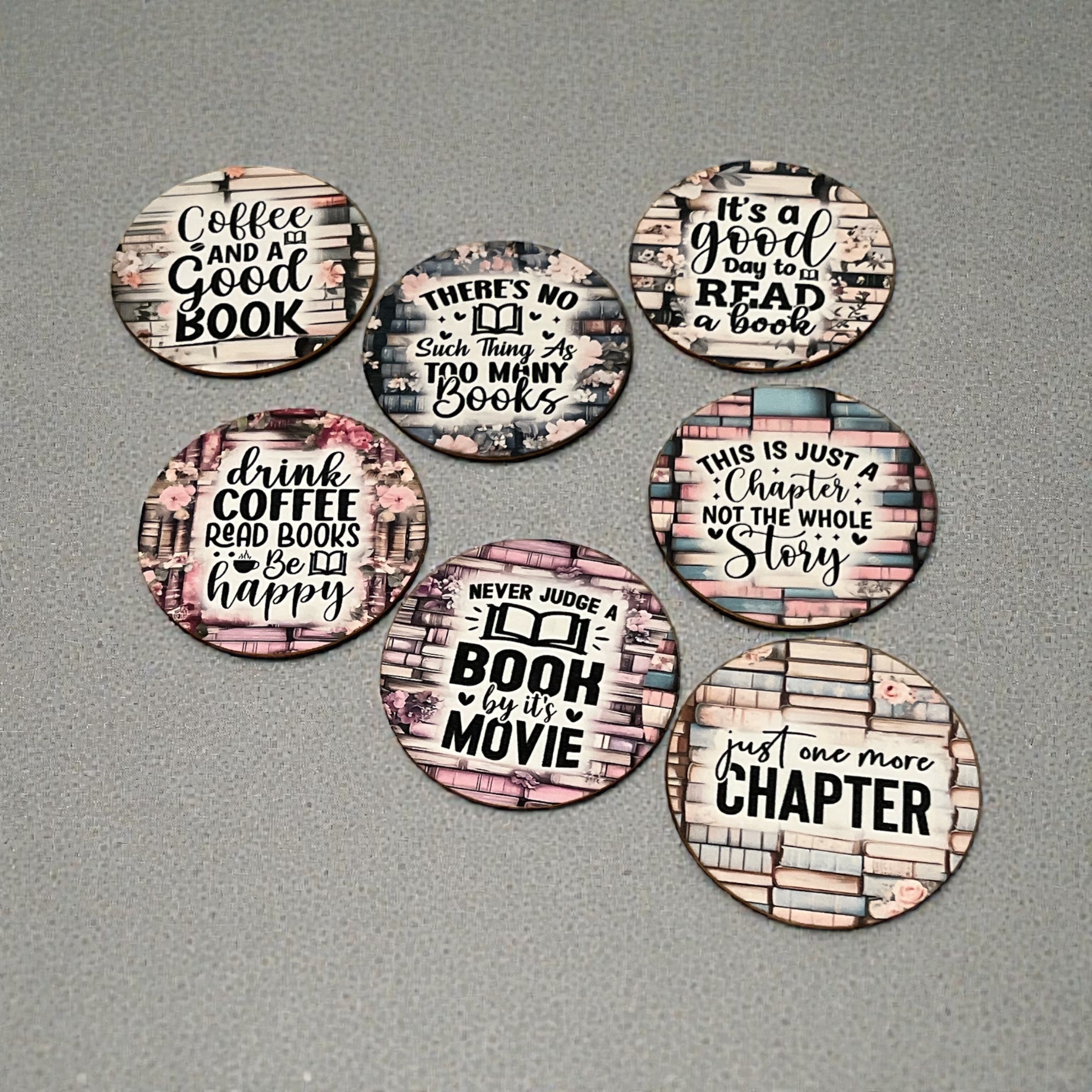 Coffee Cup Coasters x7