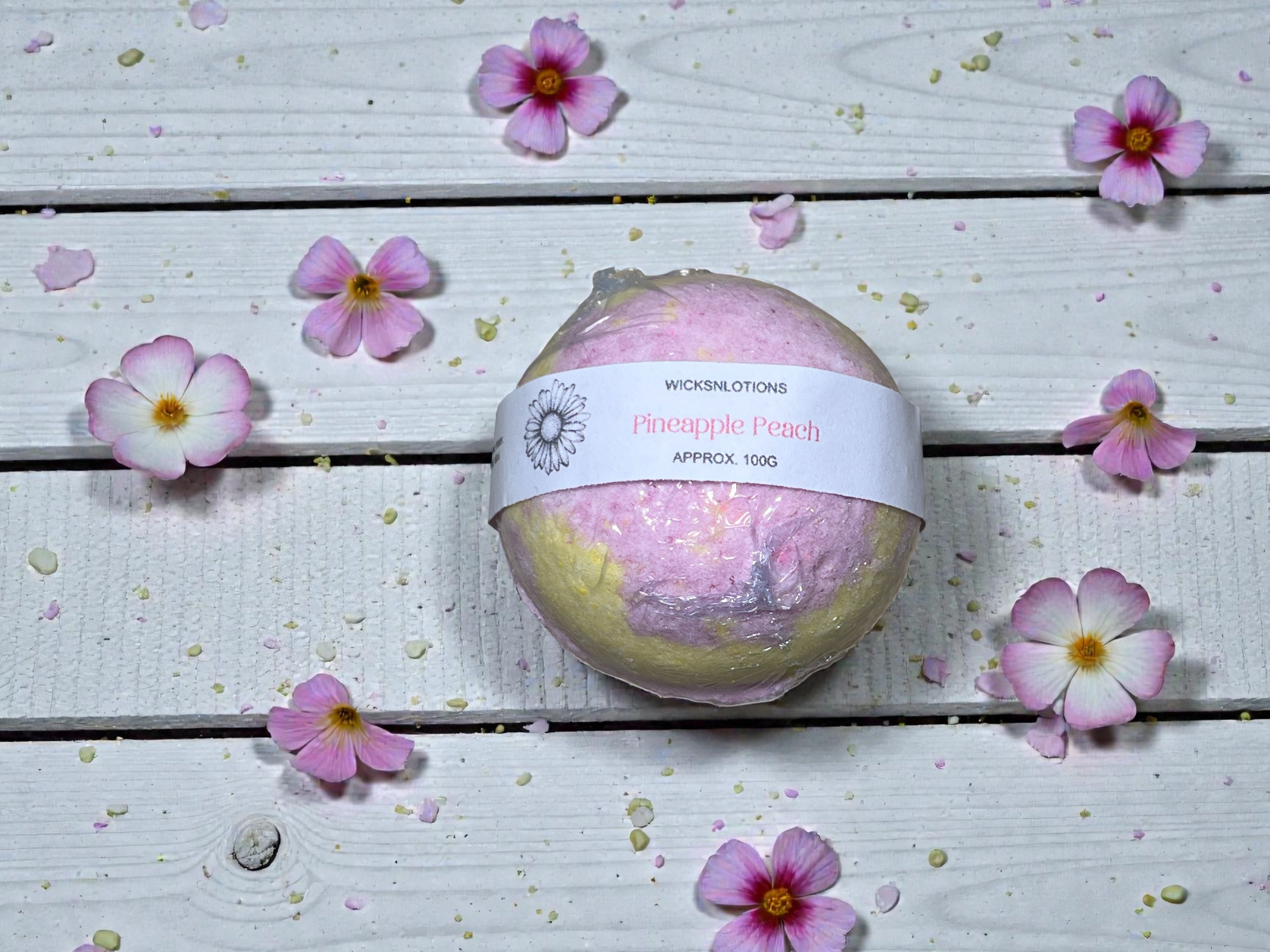 Pineapple Peach Bath Bomb