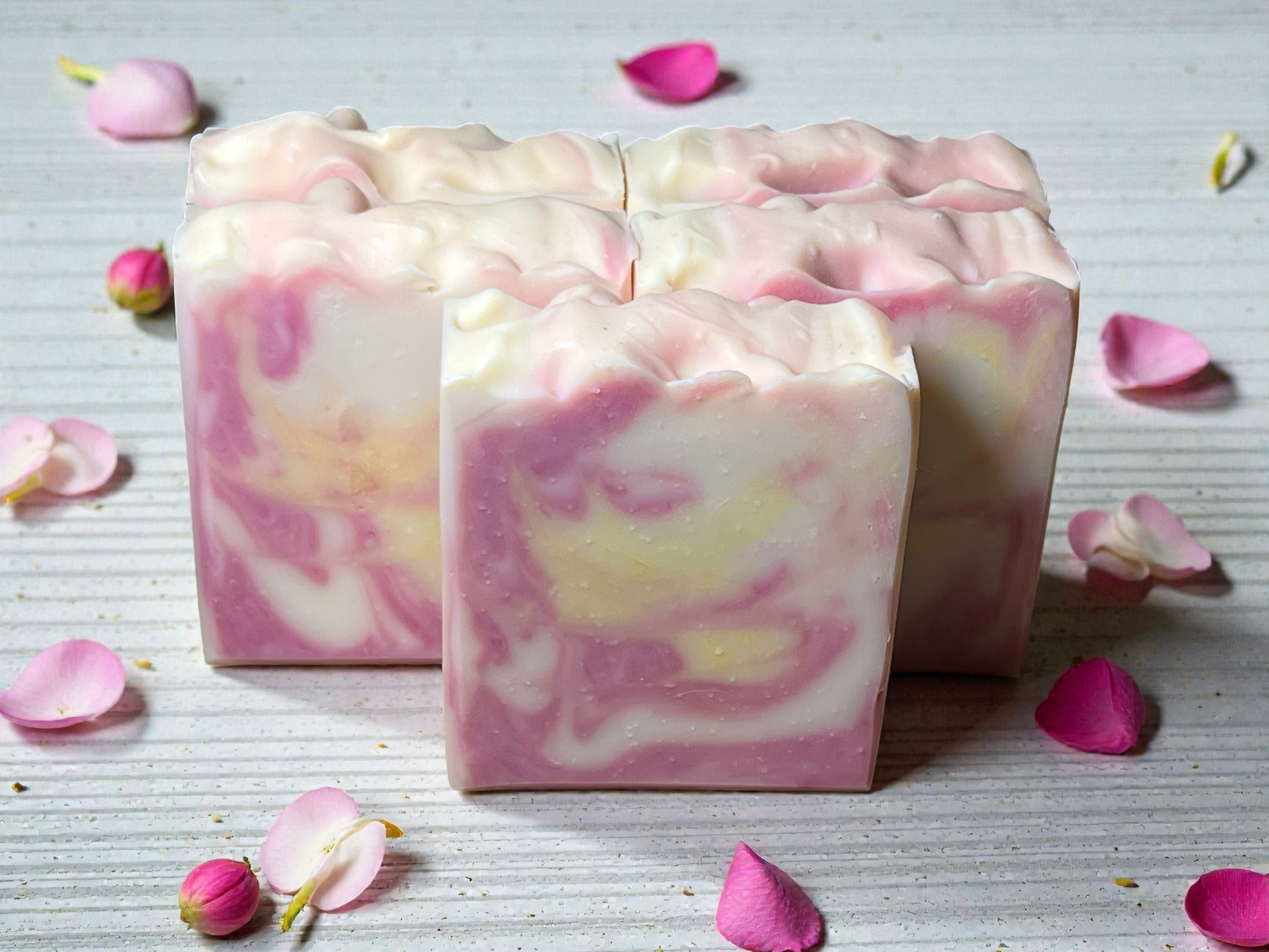 Pineapple & Peach Vegan Soap Loaf