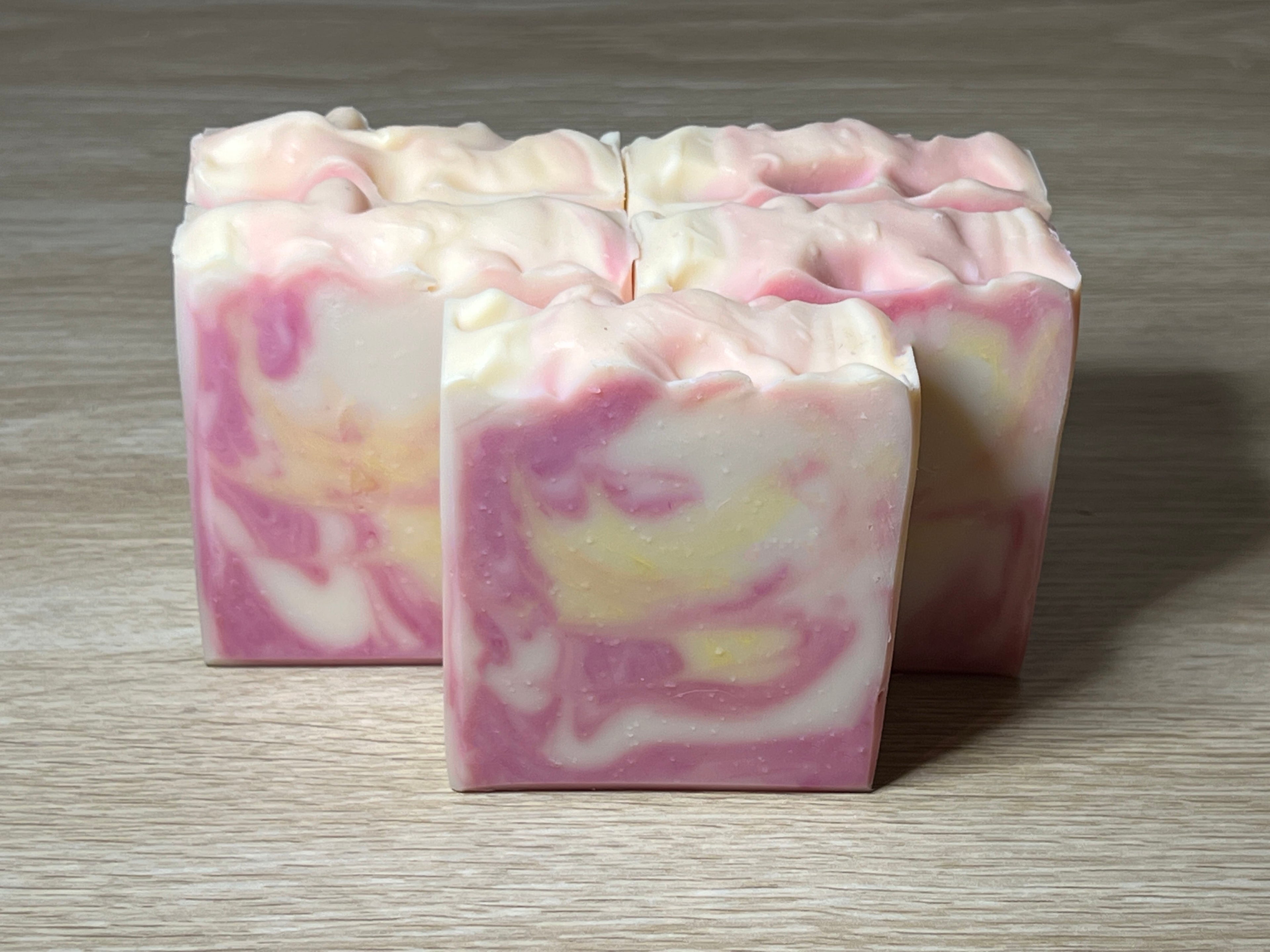 Pineapple & Peach Vegan Soap Loaf