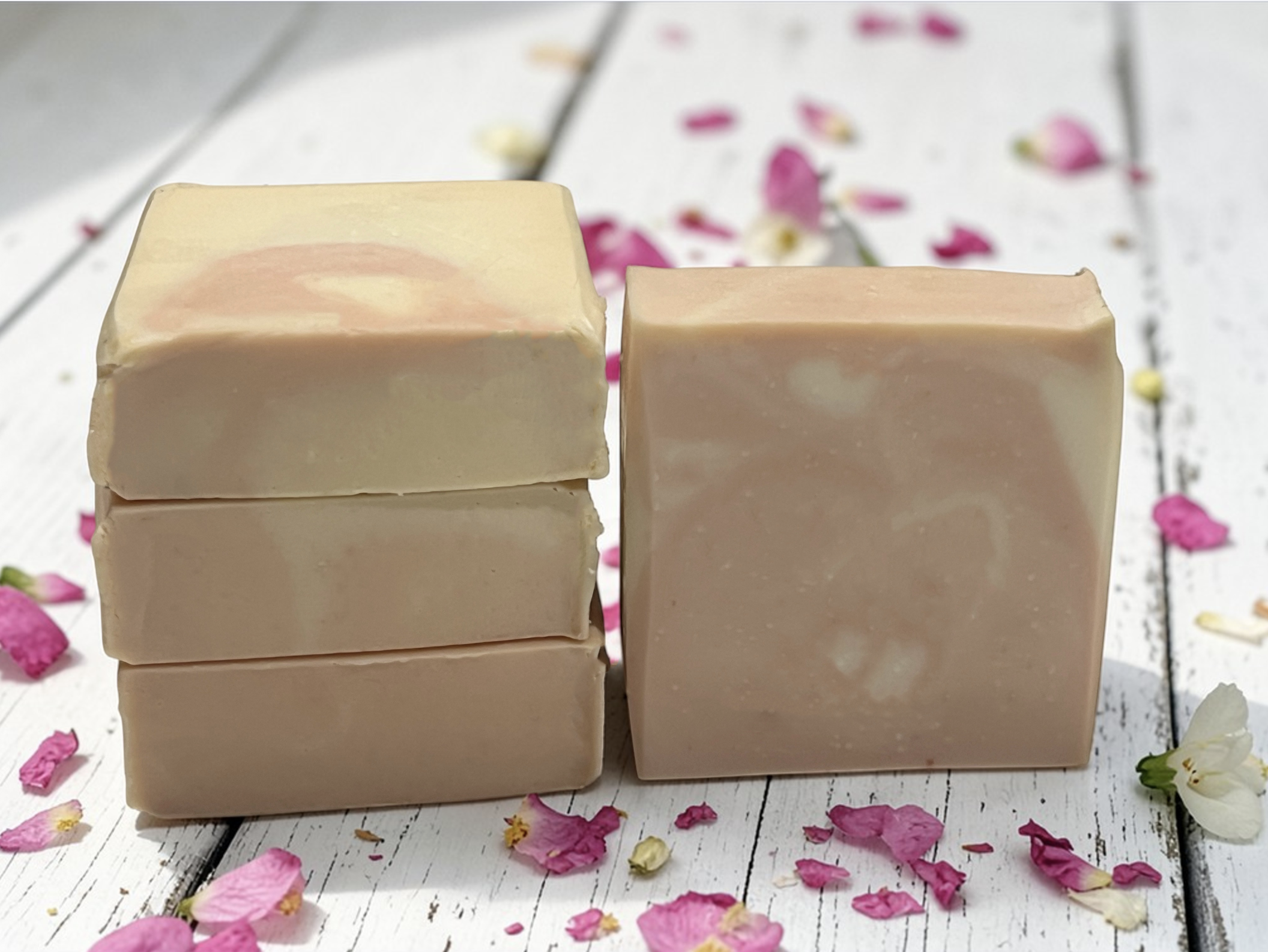 Pink Clay Vegan Soap Loaf