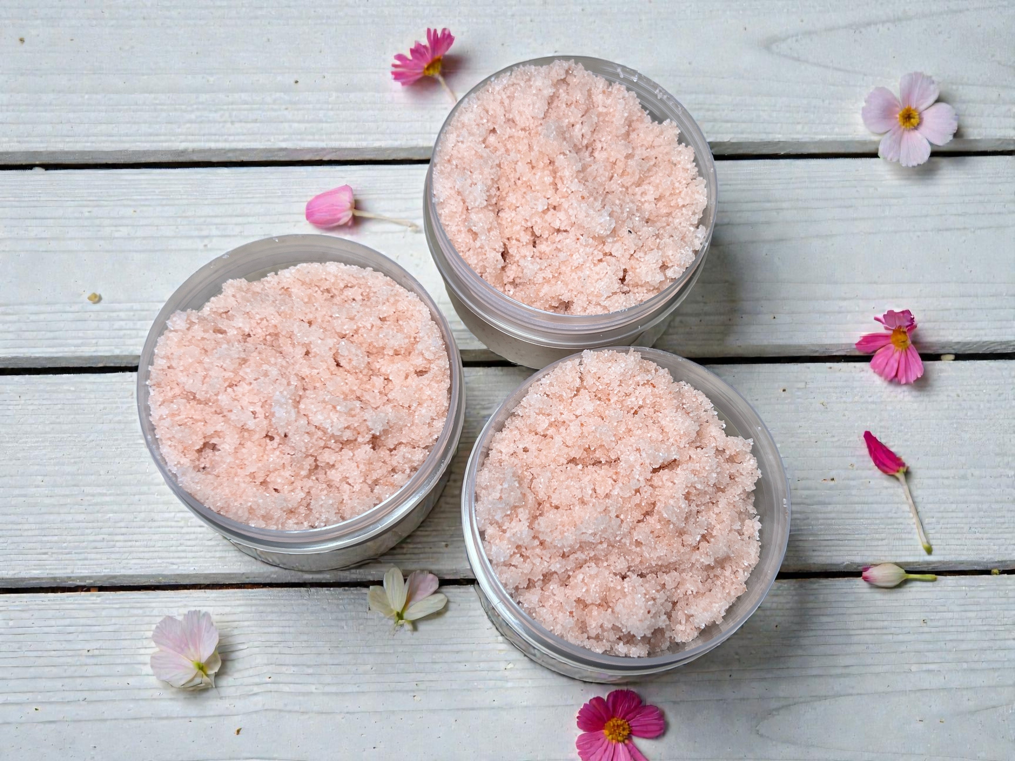 Pink Himalayan Salt Scrubs x10