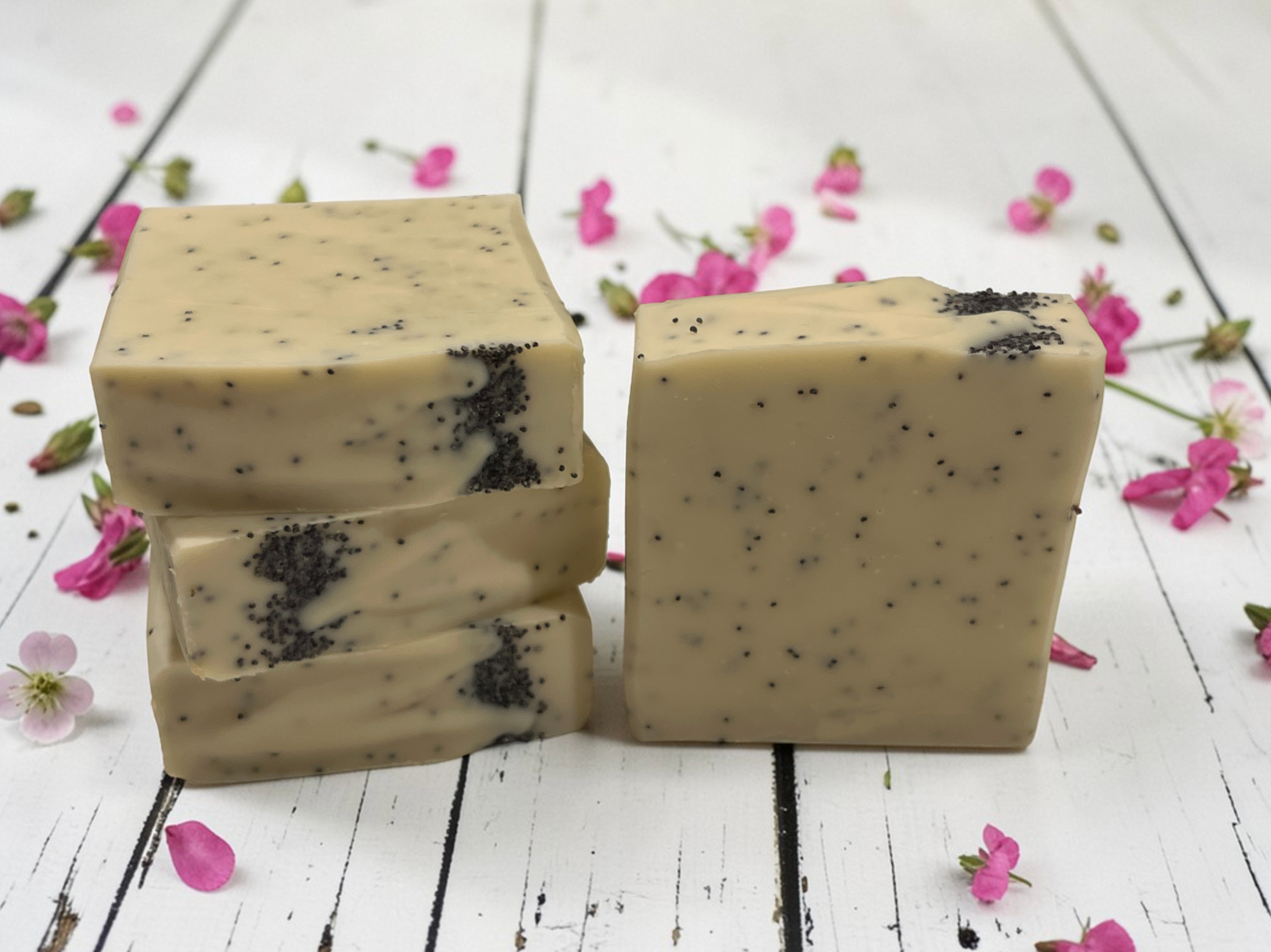 Poppyseed Scrub Vegan Soap Loaf