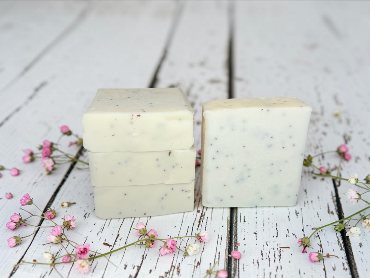 Poppyseed Scrub Soaps x10