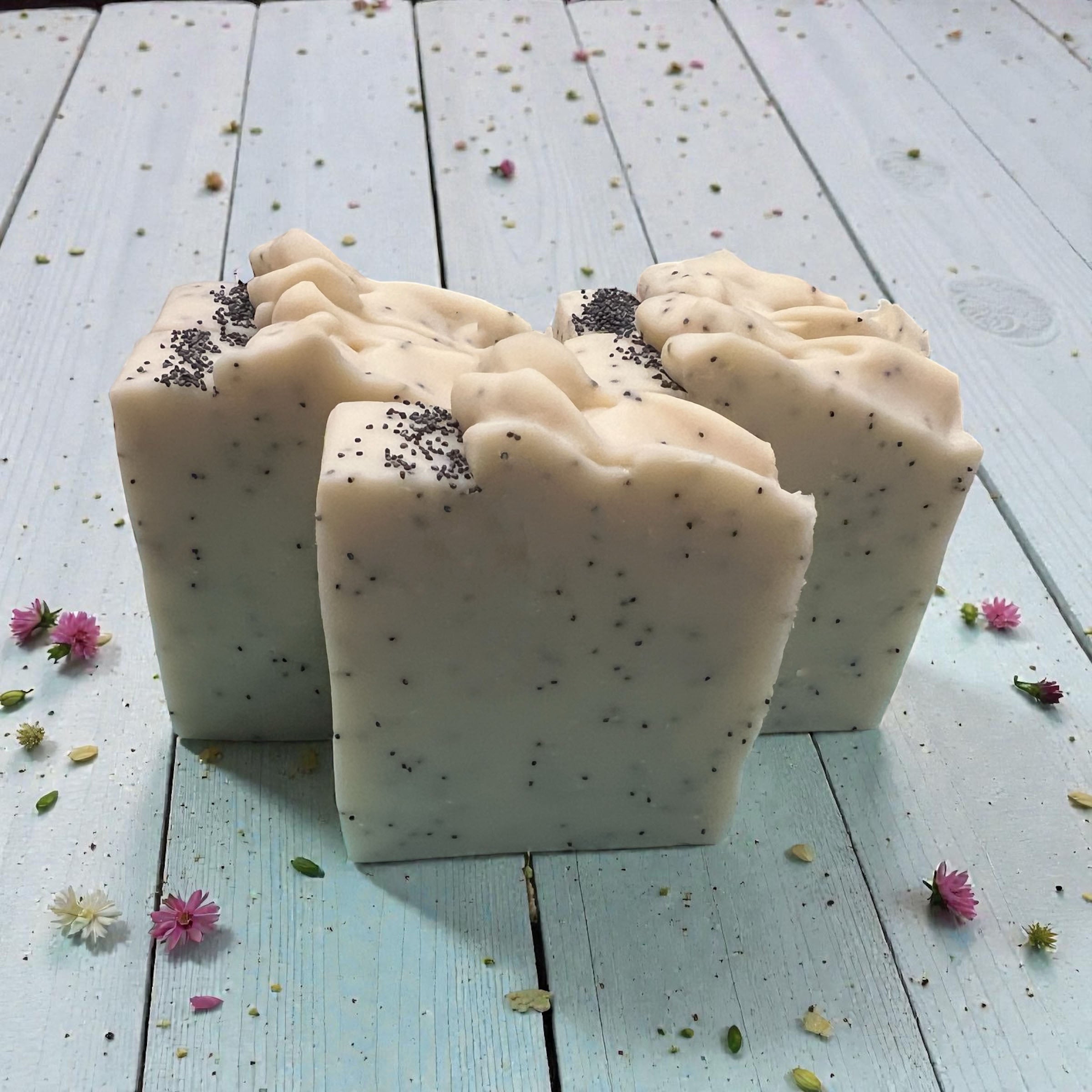 Poppyseed Scrub Vegan Soap Loaf