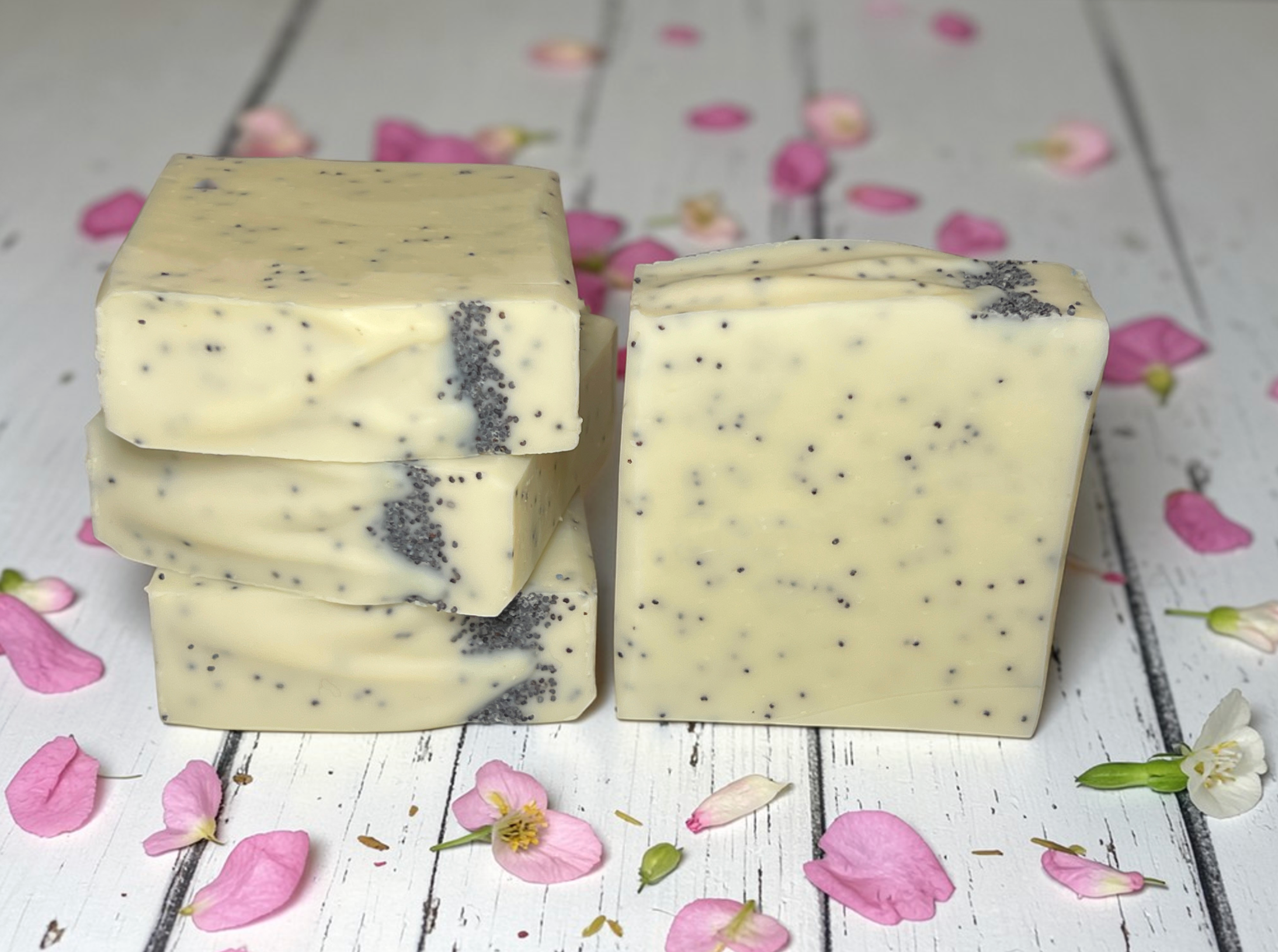 Poppyseed Scrub Vegan Soap Loaf