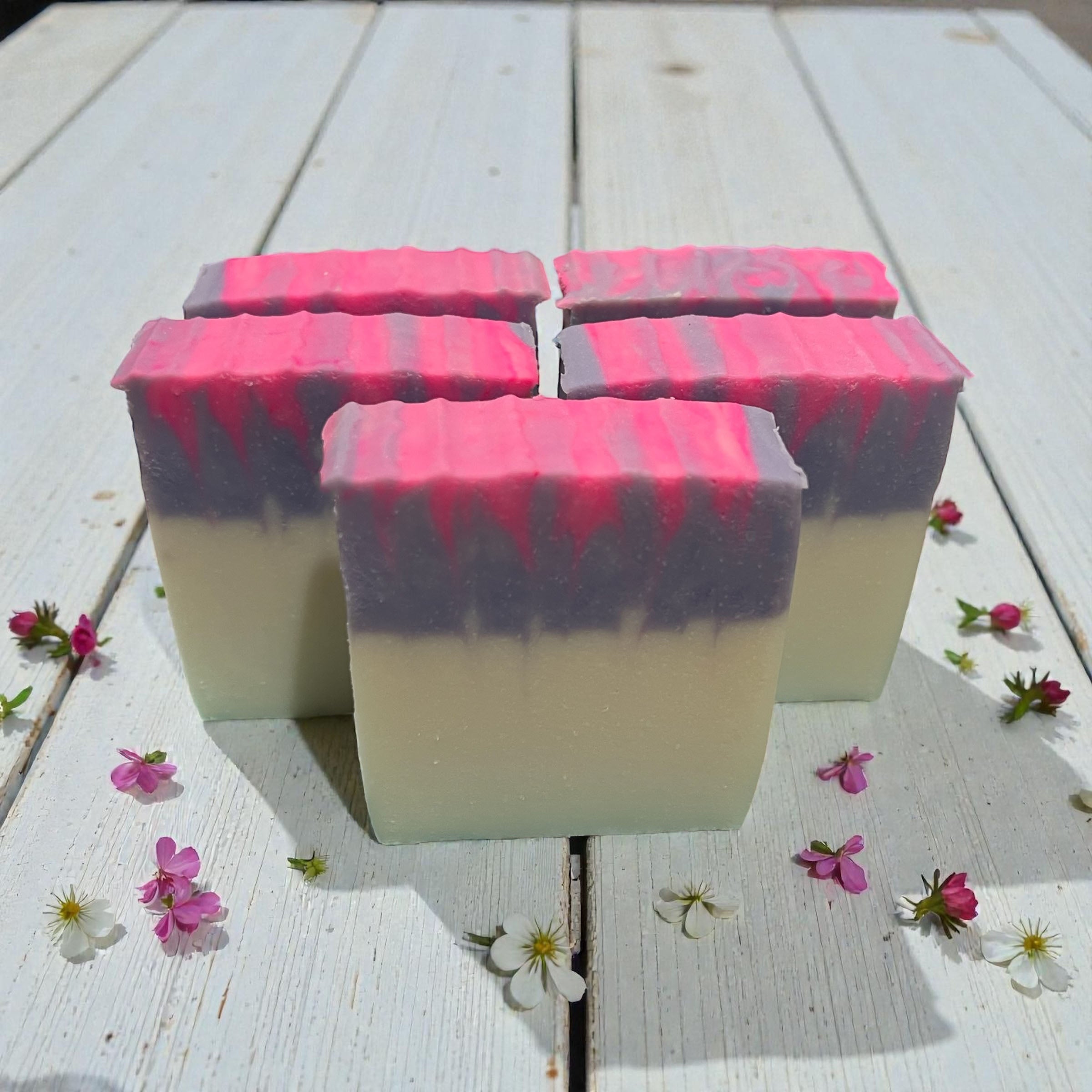 Rainbow Mist Soap Loaf