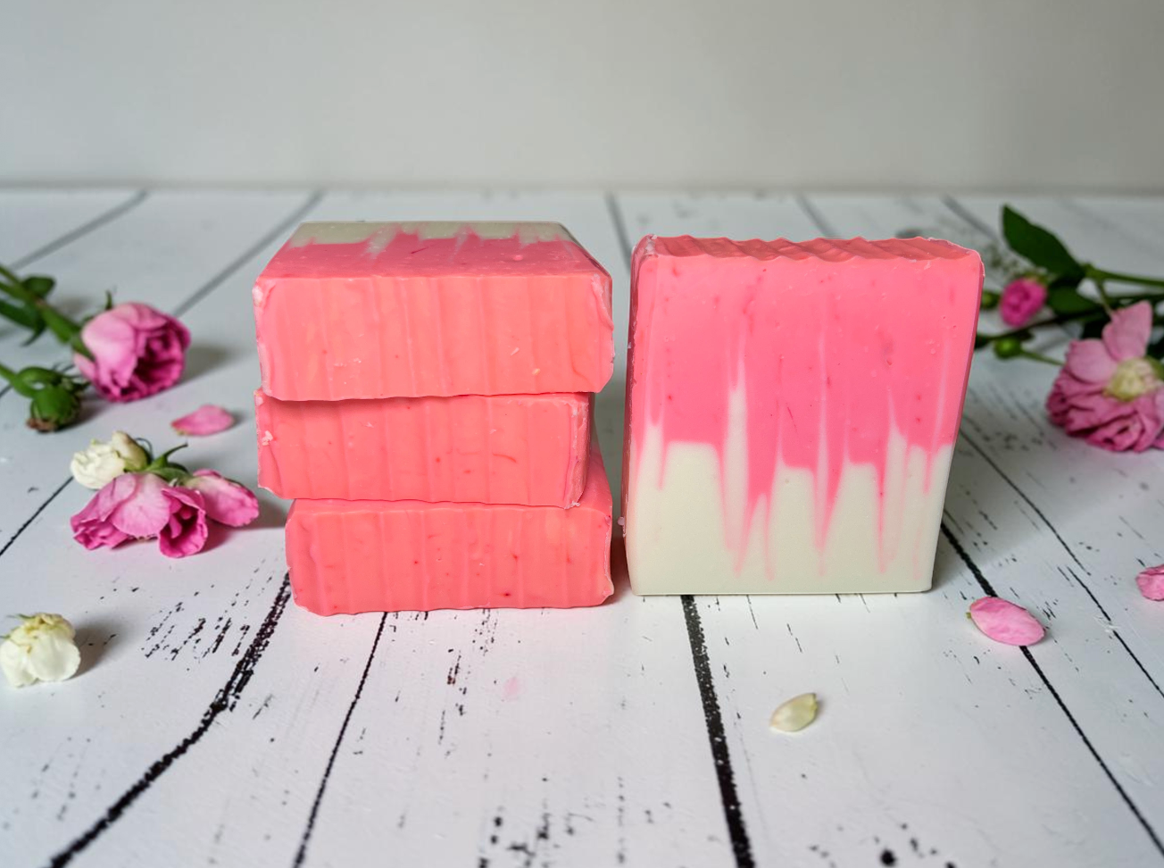 Raspberry Sugar Soap Loaf