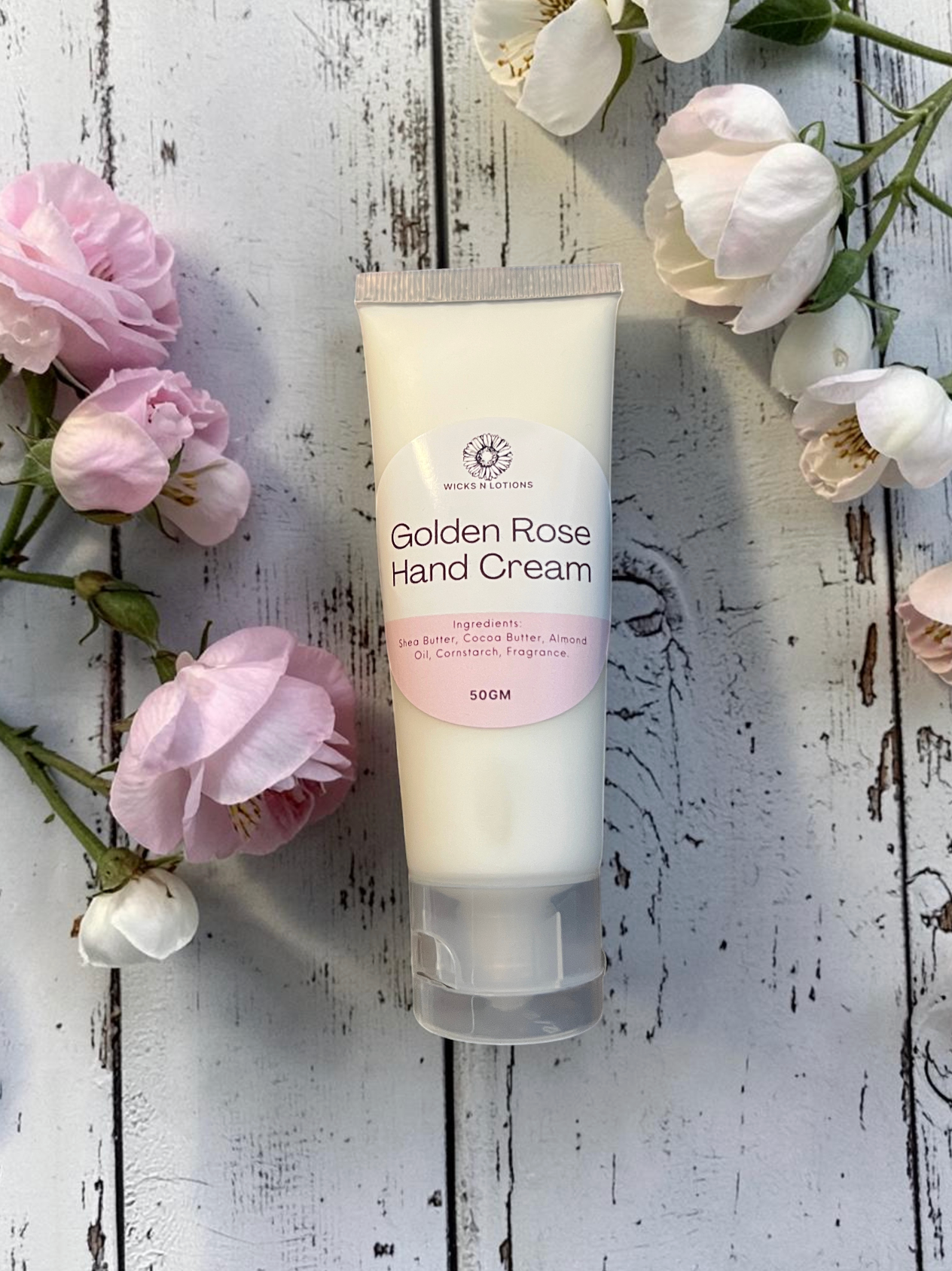 Golden Rose Hand Cream