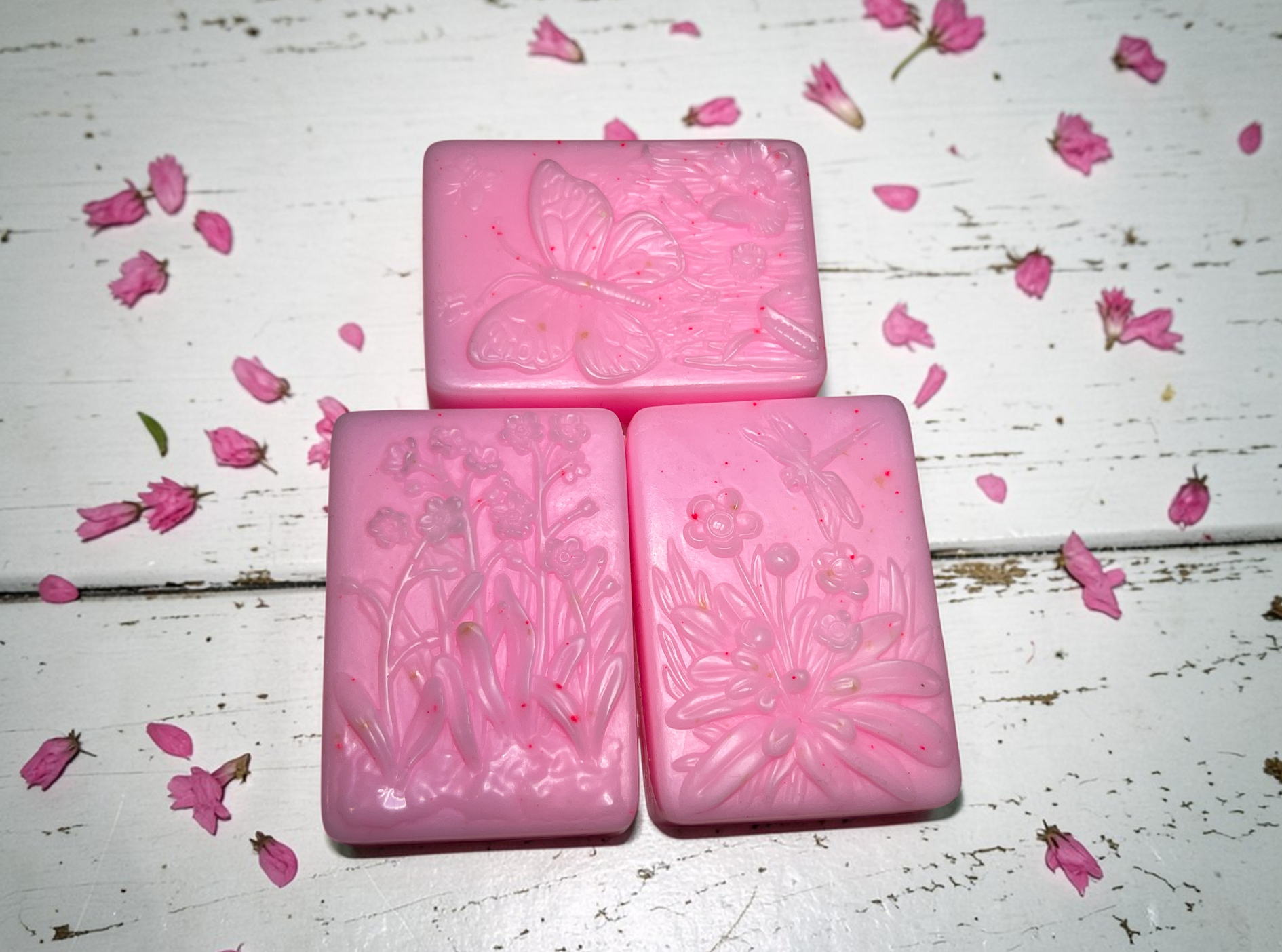 Rose Flower Bars x10