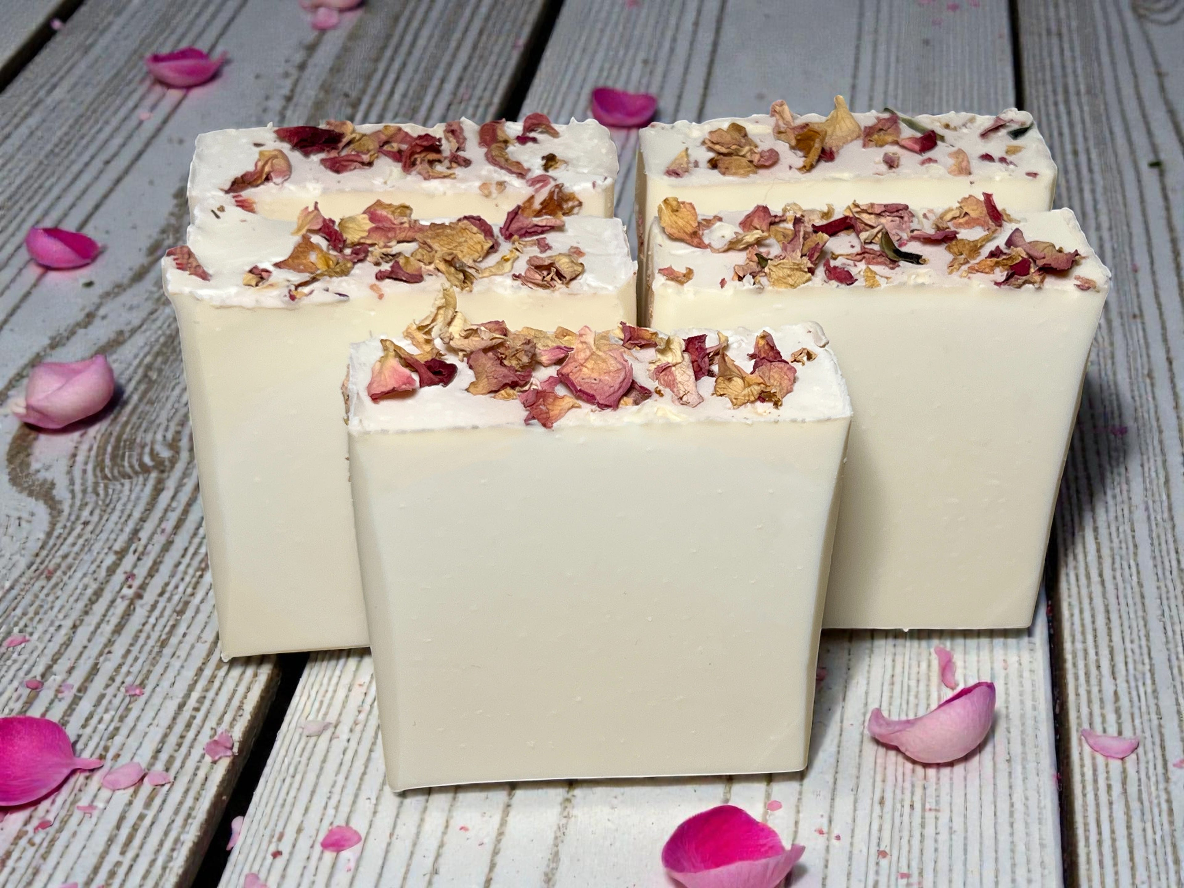 Rose Victorian Vegan Soap Loaf