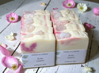 Rose Quartz Vegan Soap With Crystals