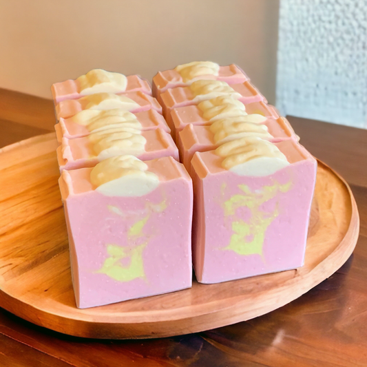 Asian Pear & Lily Vegan Soap Loaf