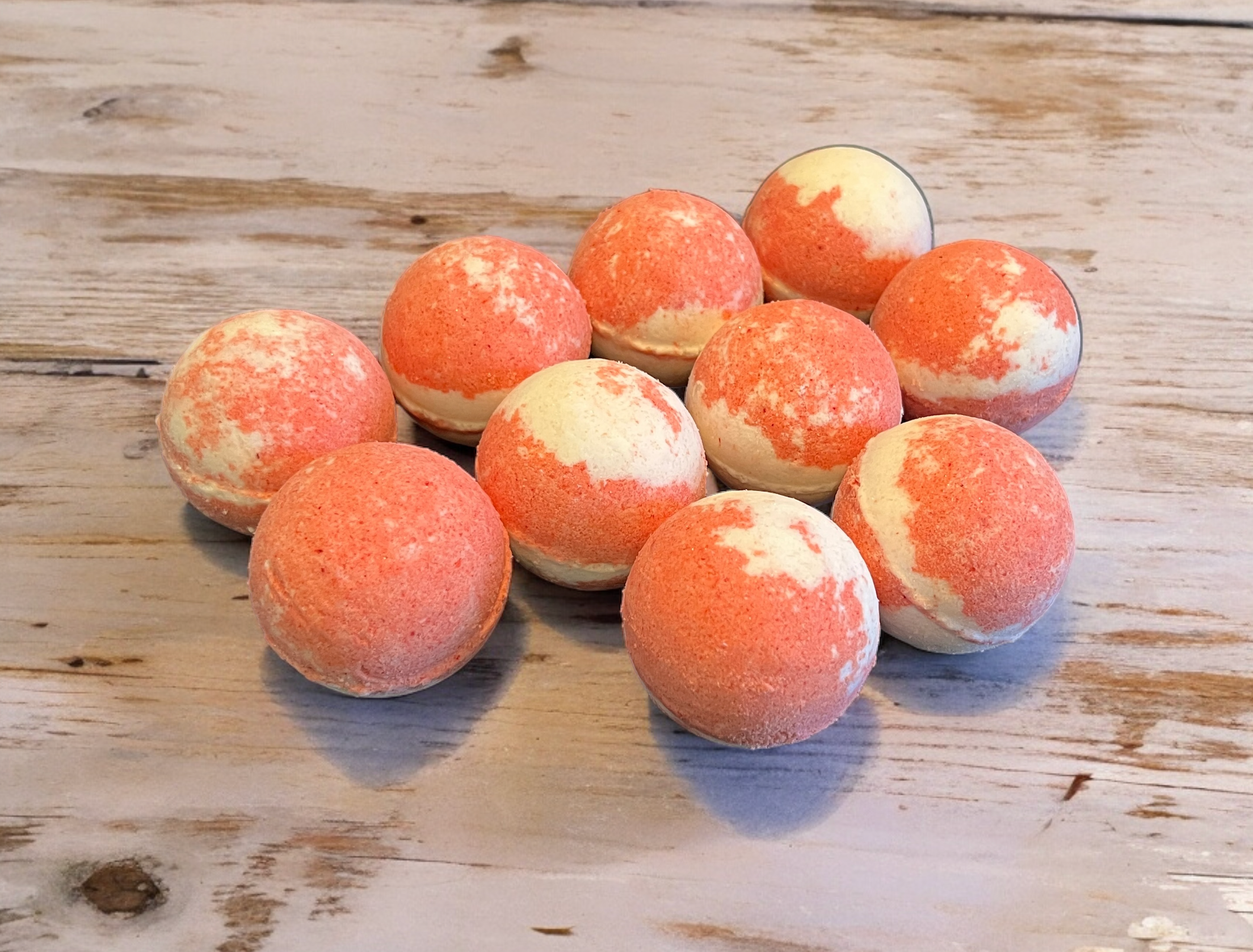 Rose Scented Bath Bombs x10