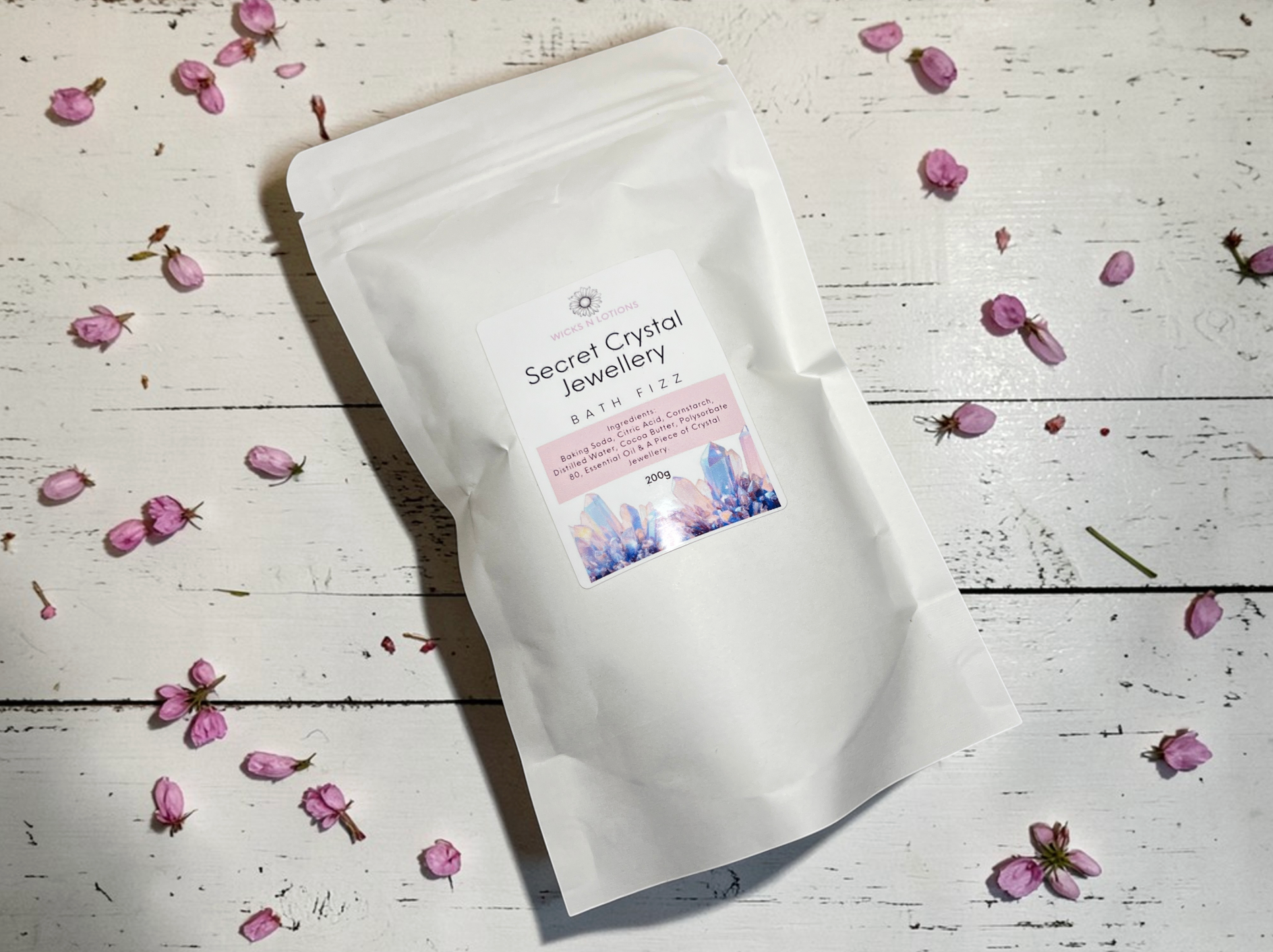 Secret Crystal Jewellery Bath Fizz