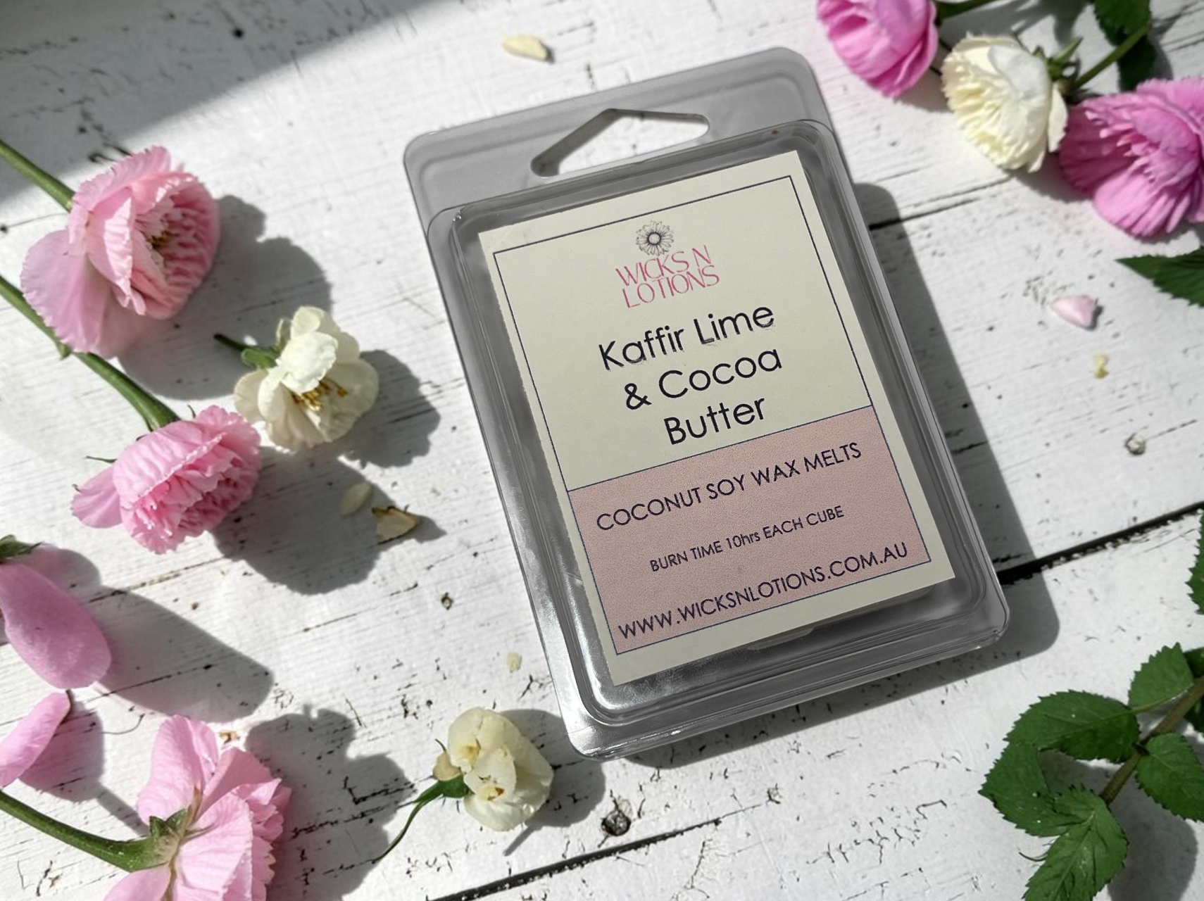 Kaffir Lime & Cocoa Butter Soy Wax Melts (Special)