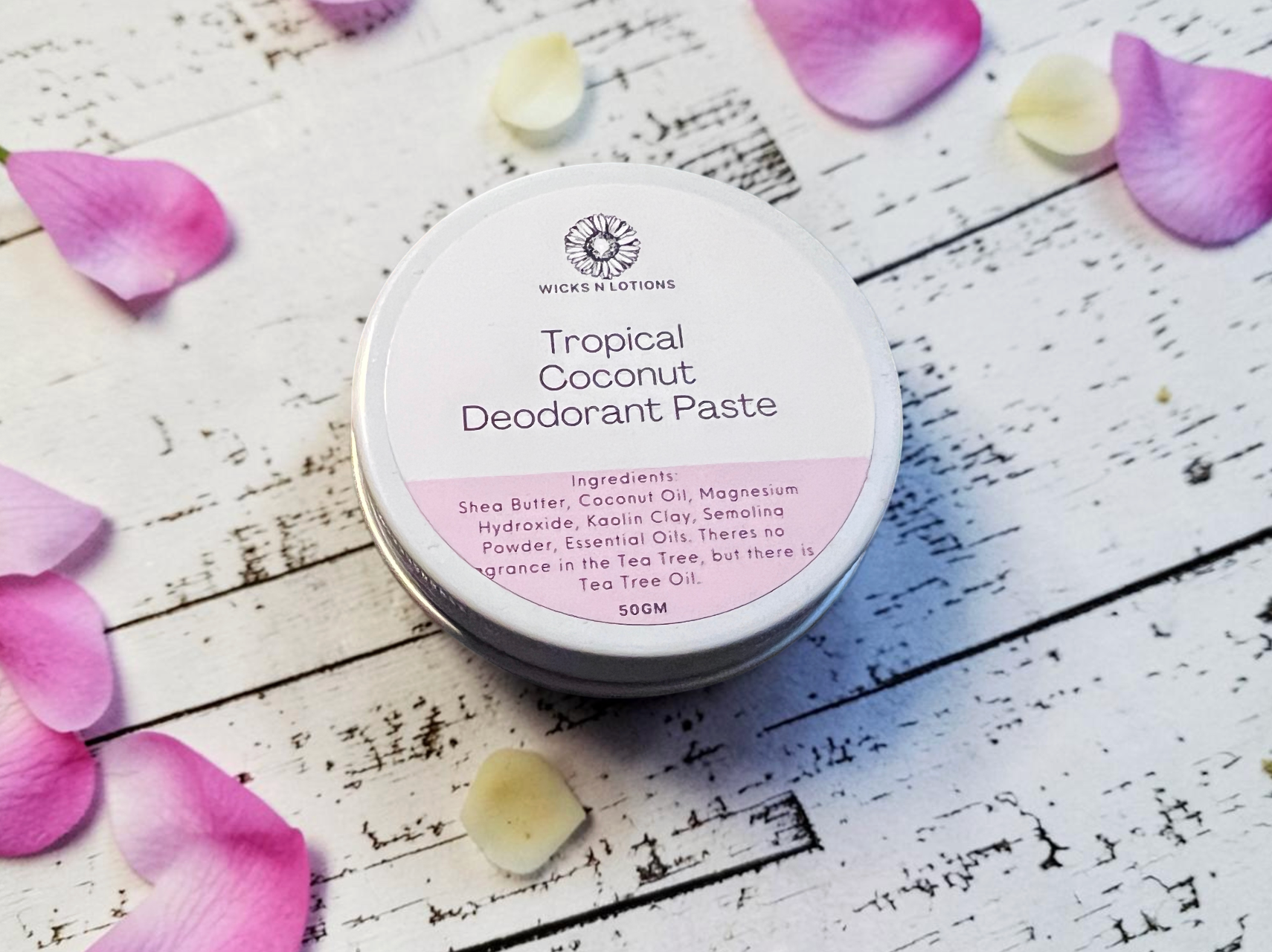 Tropical Coconut Deodorant Paste (Special)