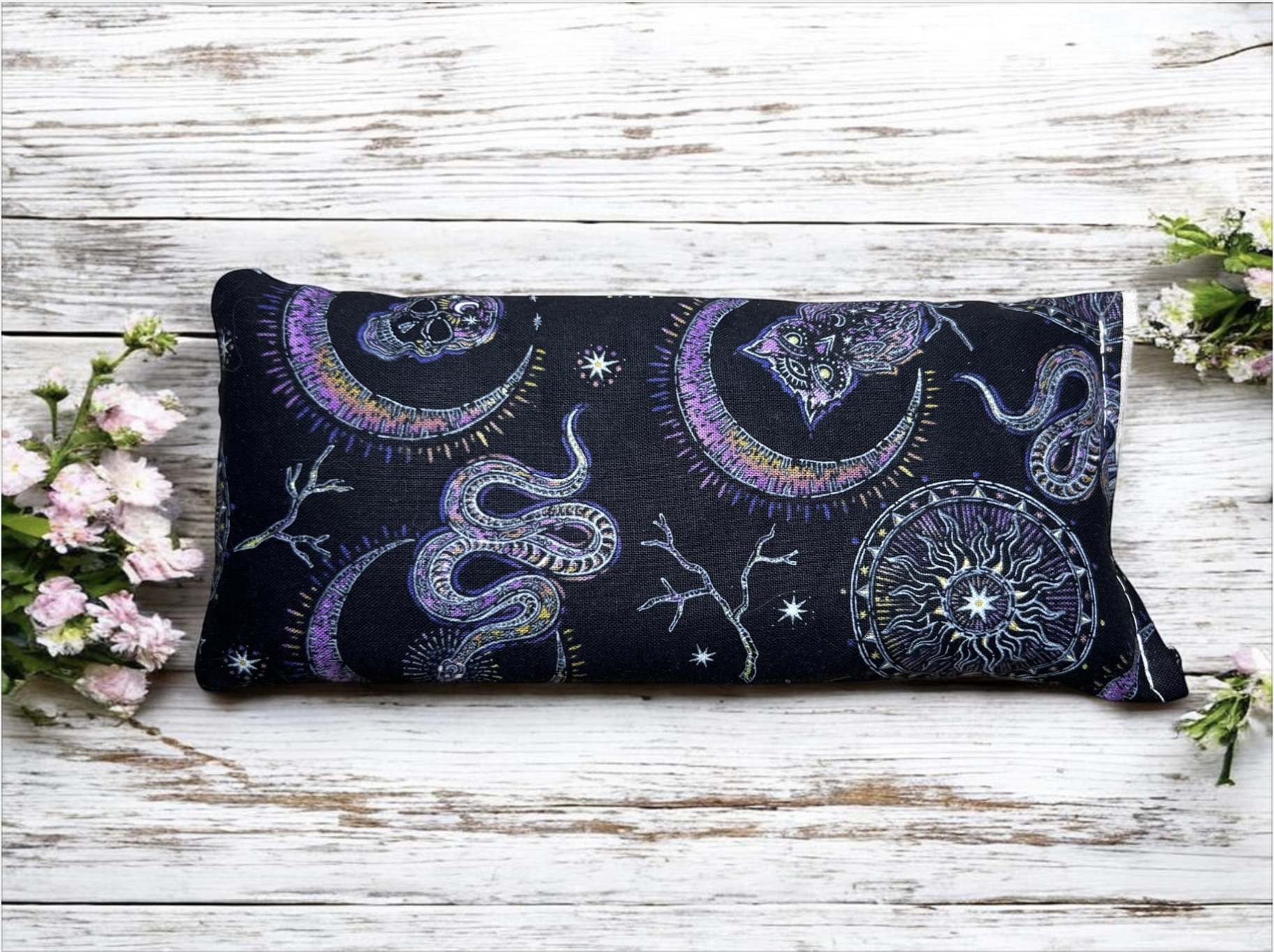 Snake Eye Pillow Wheat Heat Bag