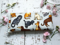 Dog Print Eye Pillow Wheat Heat Bag