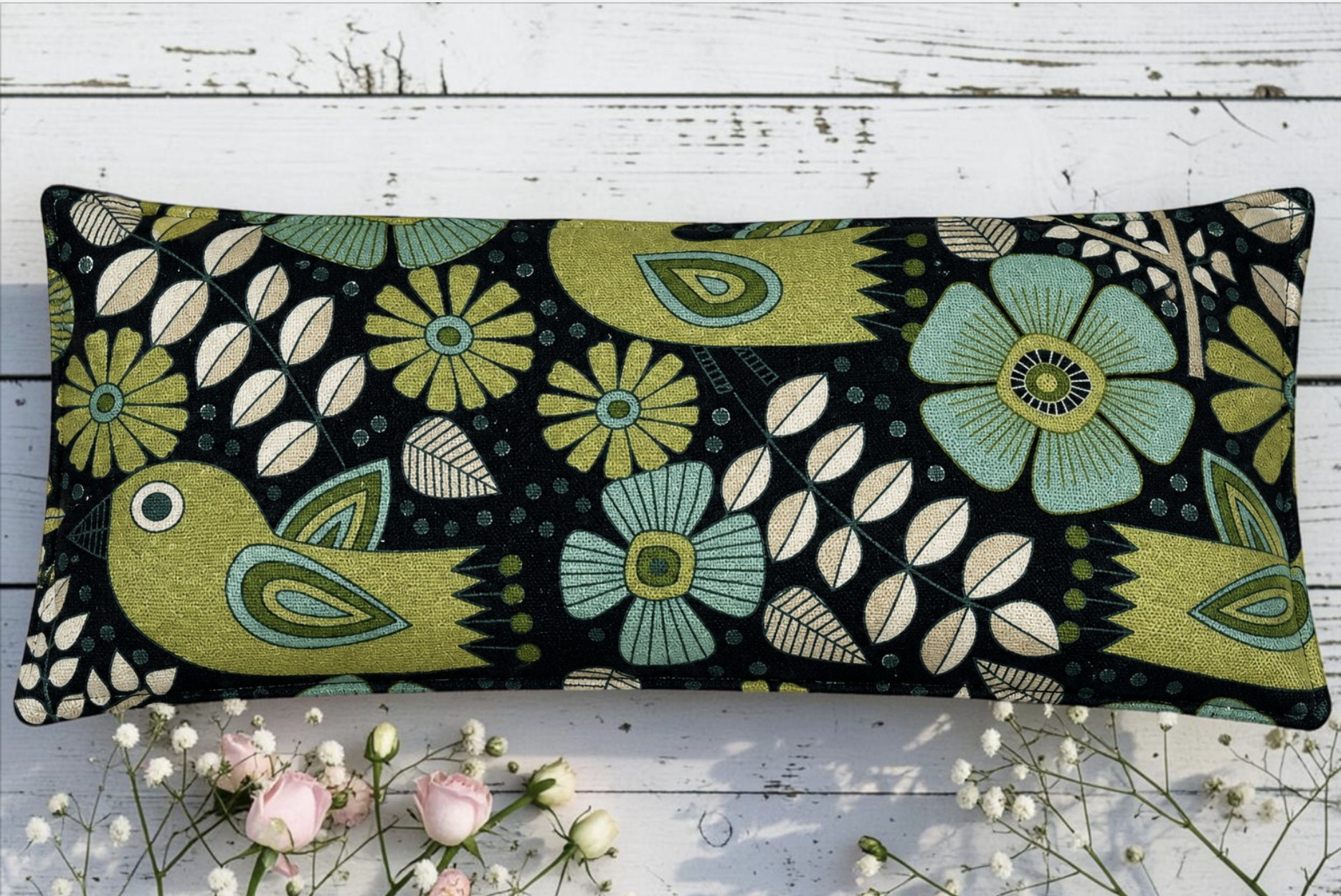 Flower Print #3 Large Wheat Heat Bag