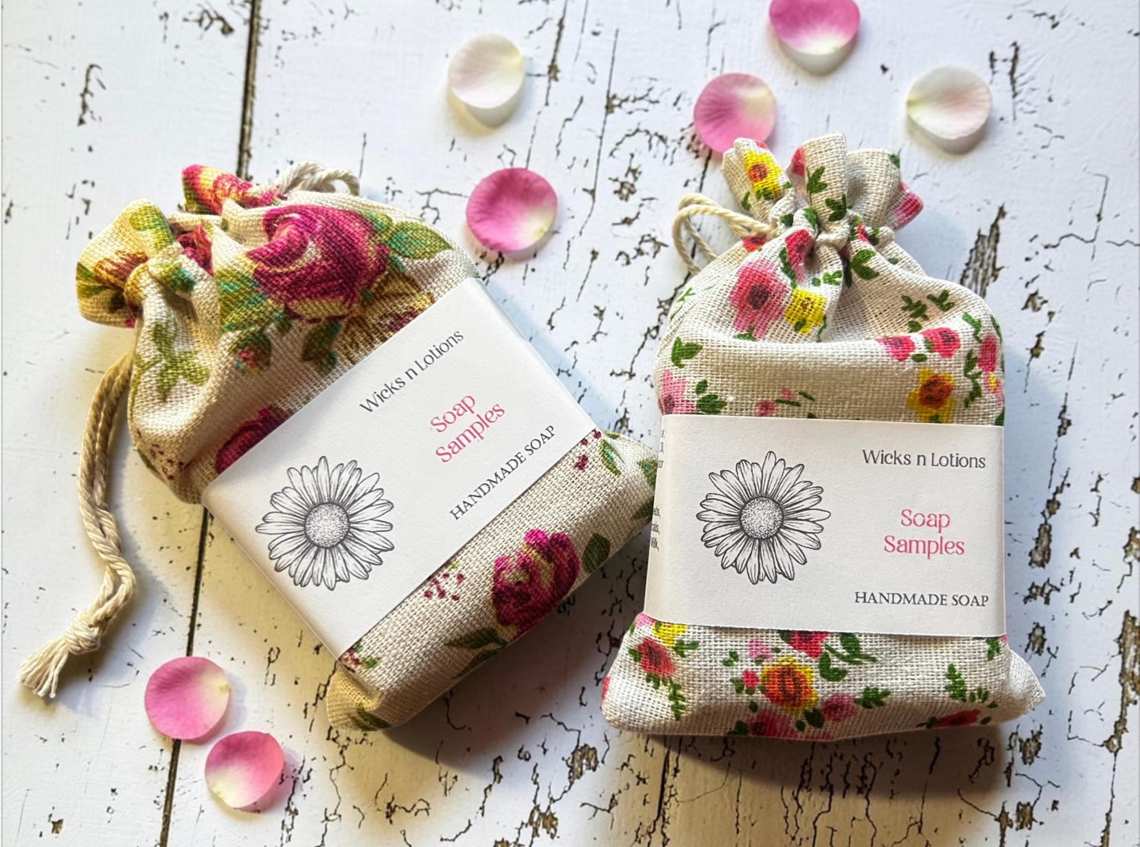 Soap Samples with Bag