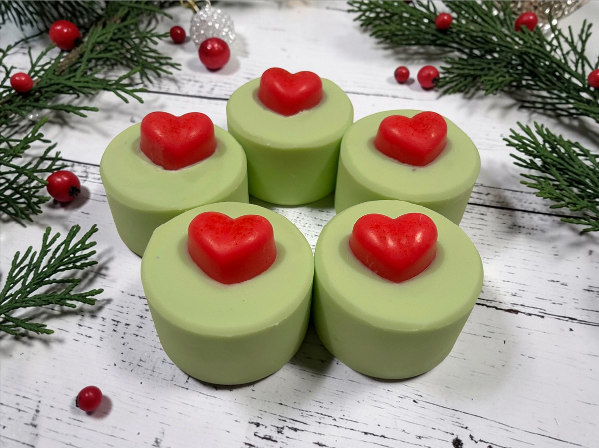 Grinch Spoilsport Soaps x10
