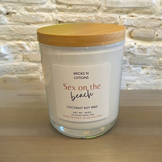 Sex on the Beach Large Soy Candle