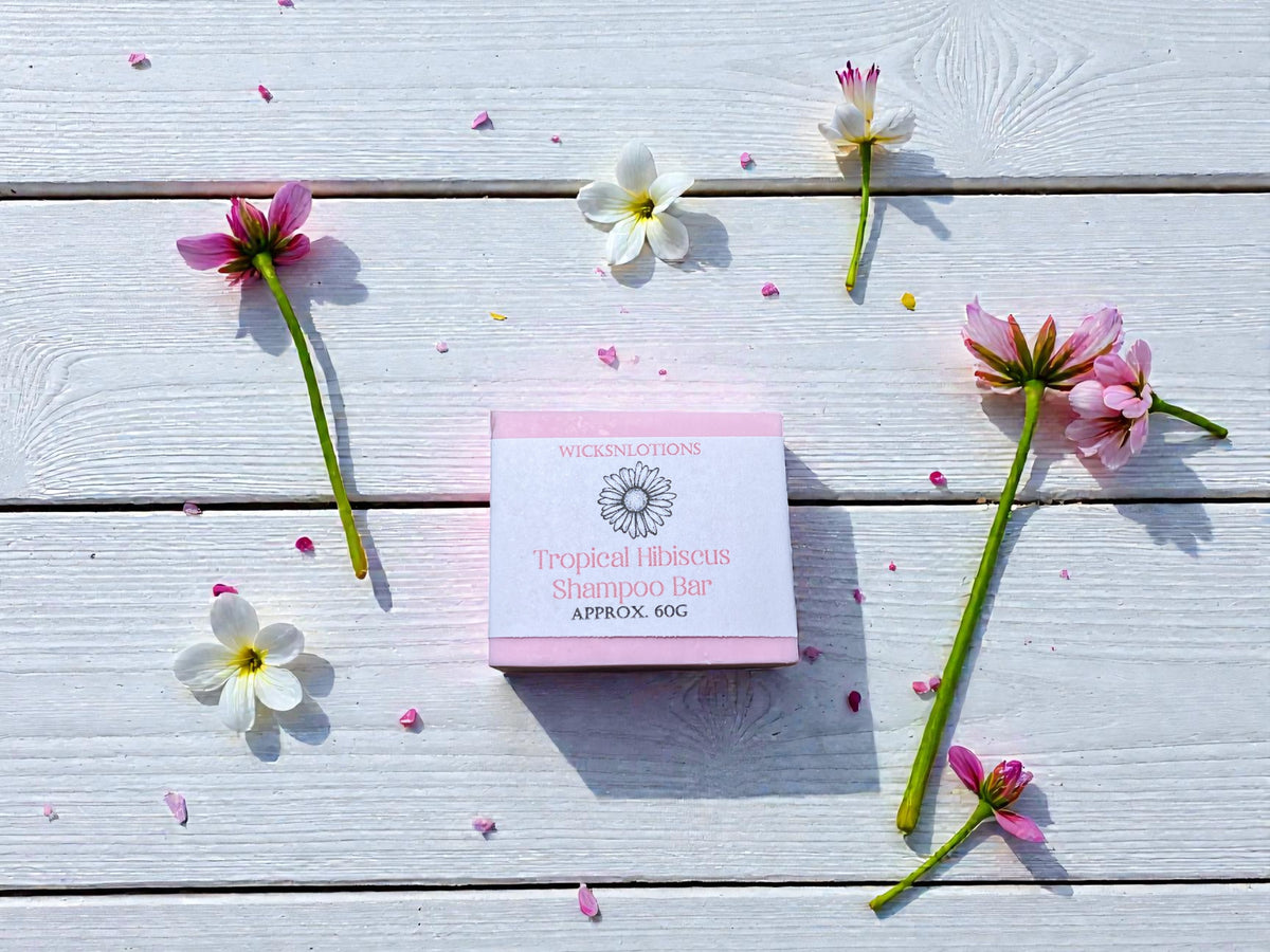 Tropical Hibiscus Shampoo Bars x10
