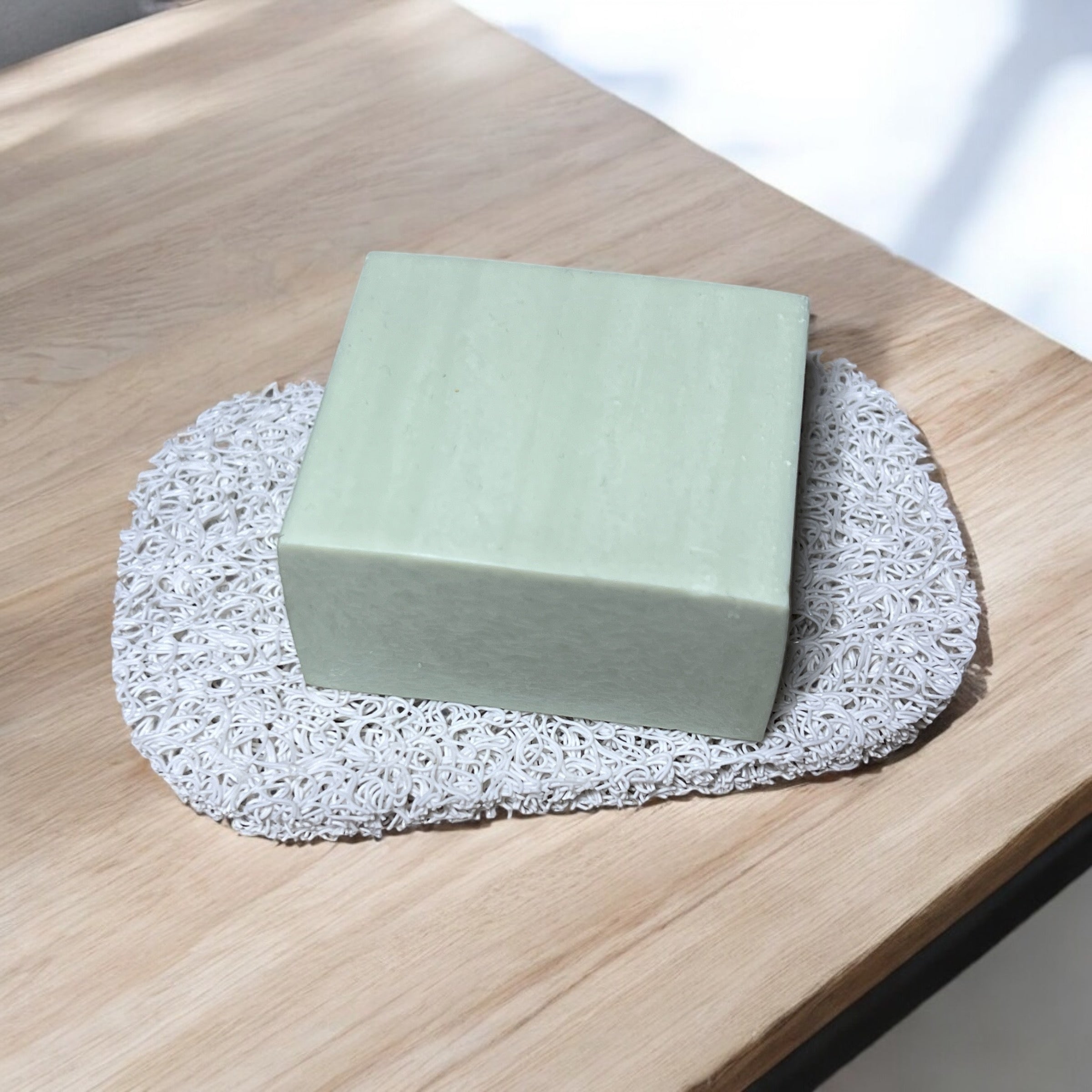 White BPA-Free Soap Savers Pad