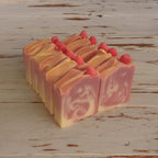 Strawberries & Cream Vegan Soap Loaf