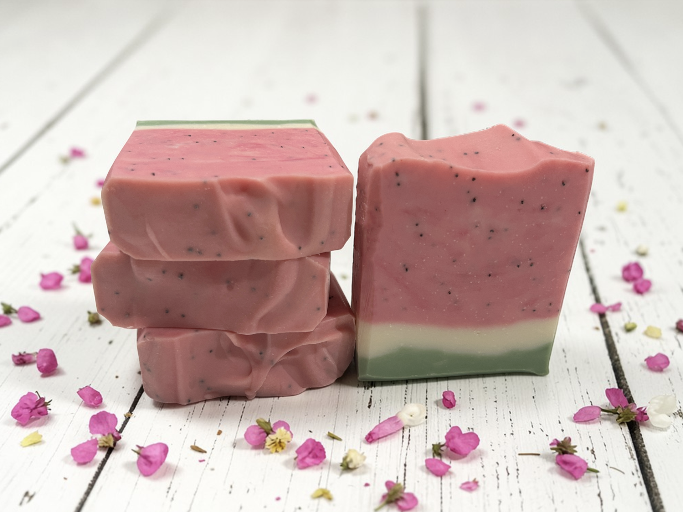 Watermelon Vegan Soap Loaf