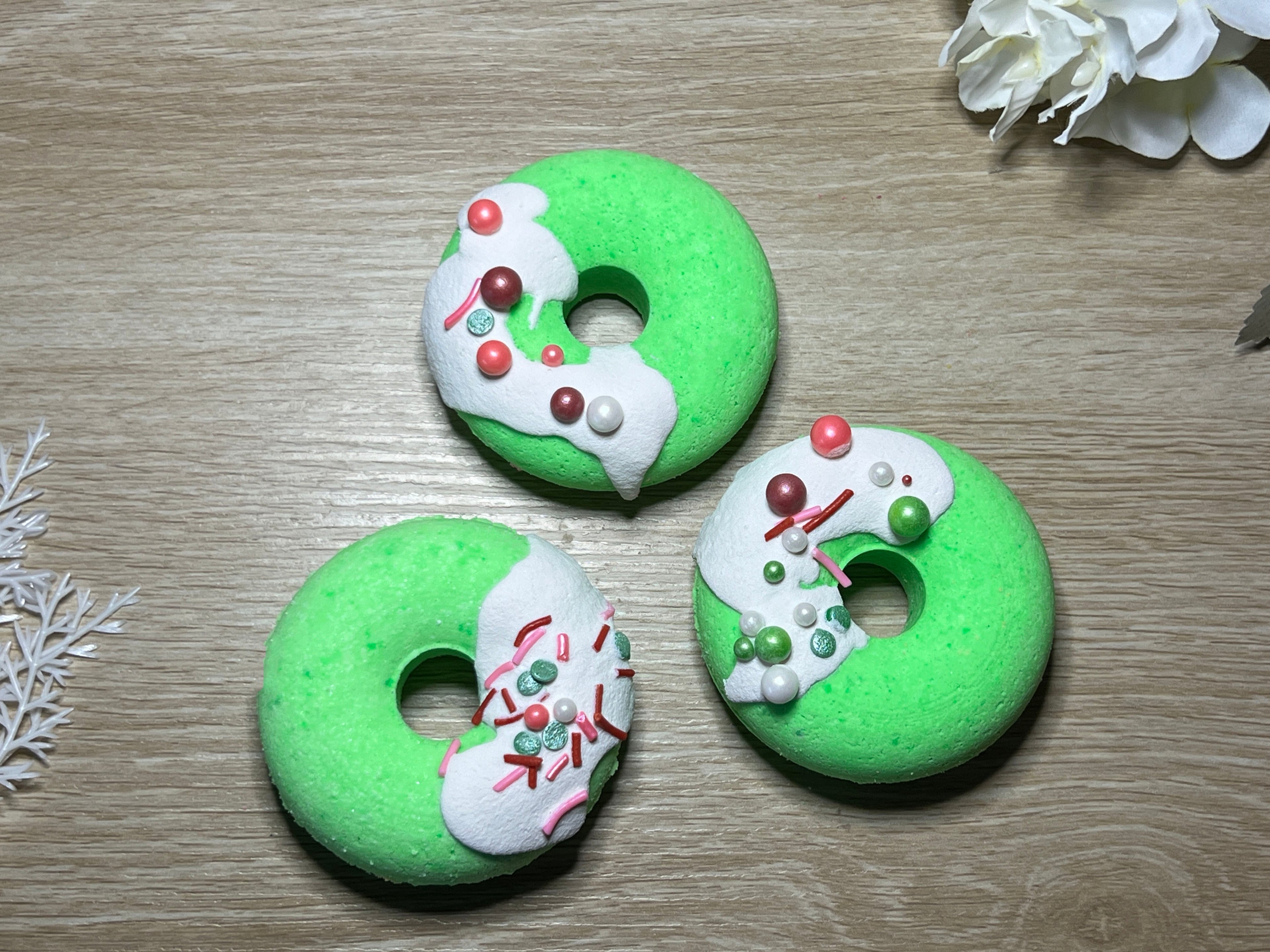 Watermelon Donut Bath Bombs x10