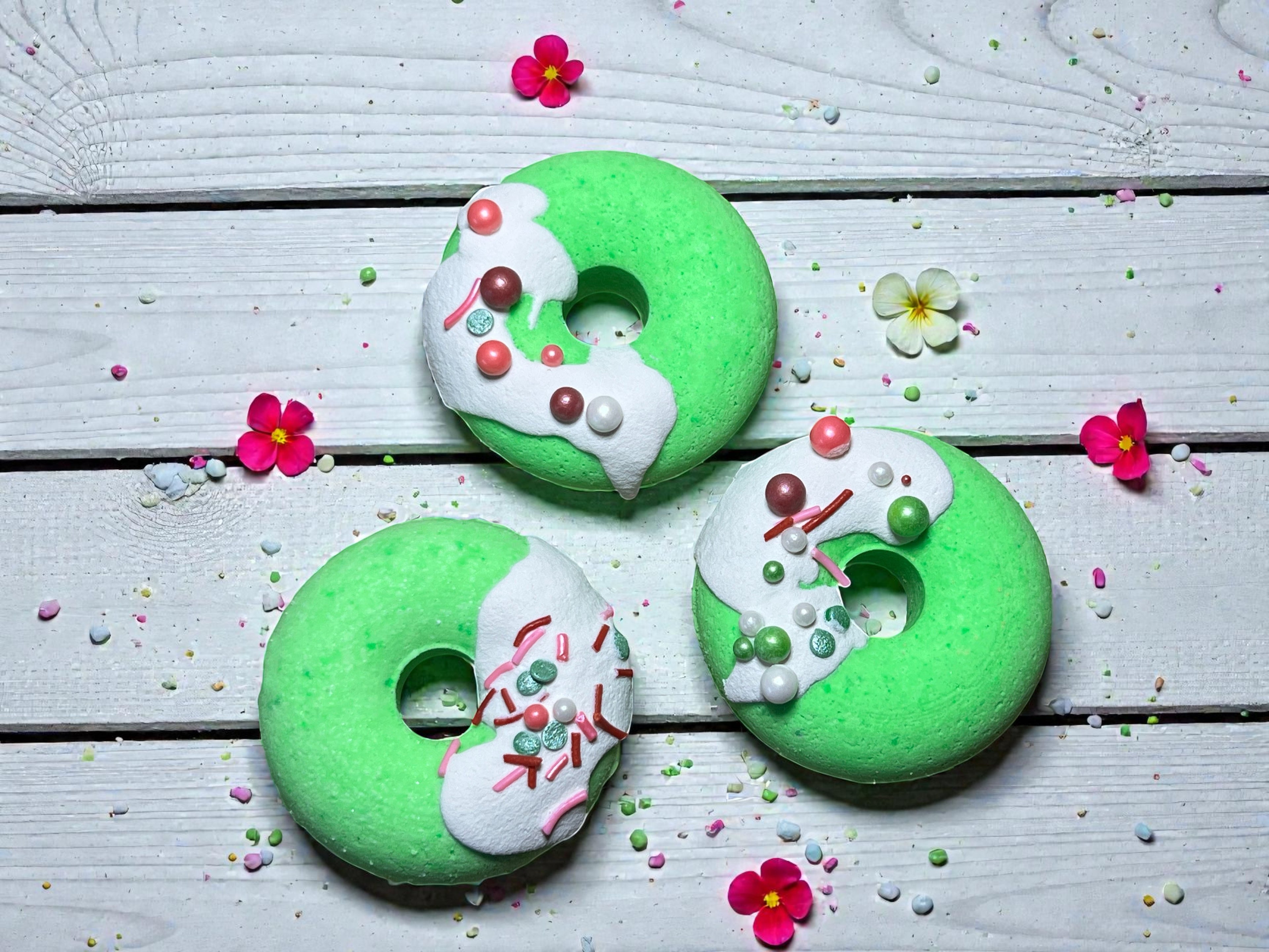 Watermelon Donut Bath Bombs x10